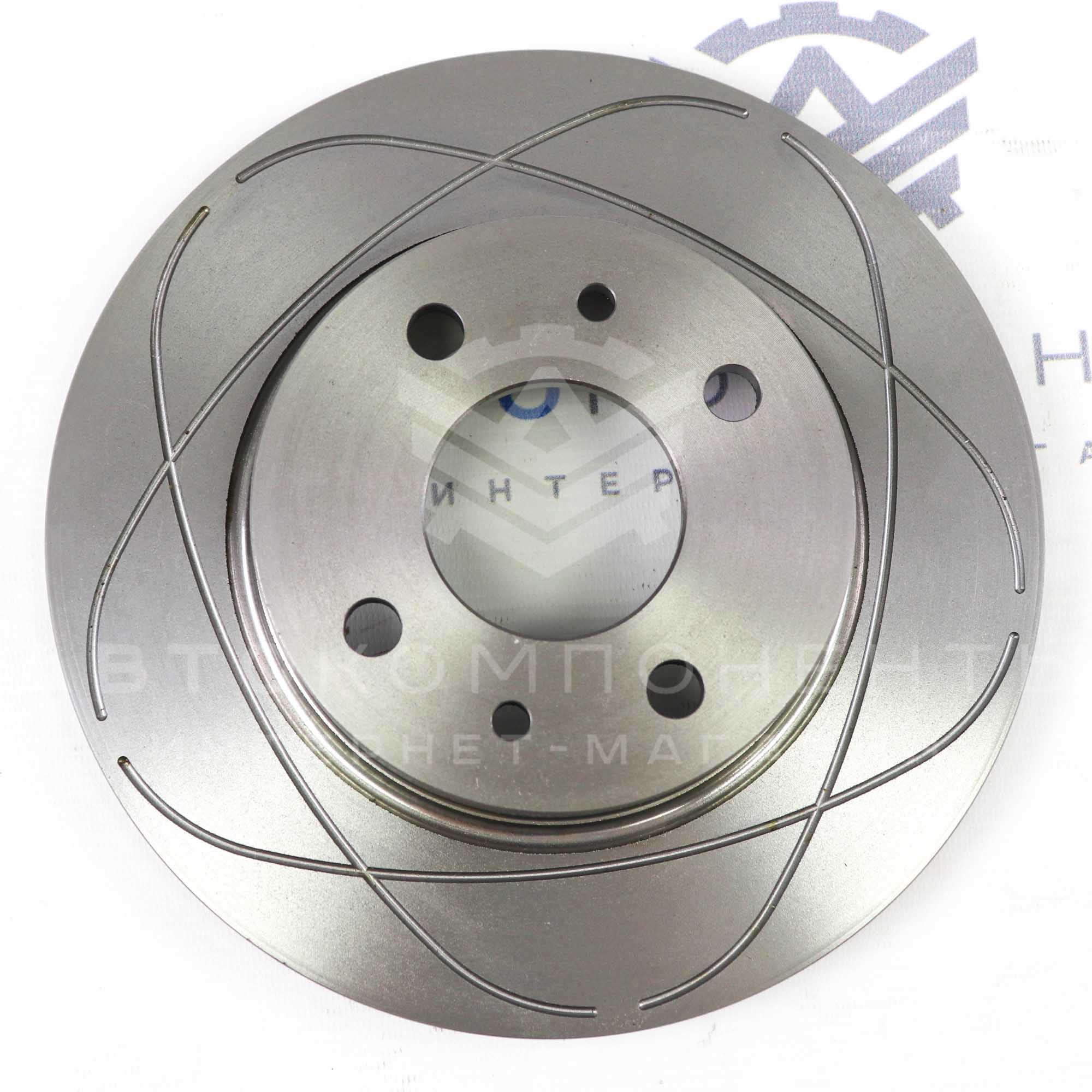 Тормозные диски "ALNAS" (с насечками) ВАЗ 2108-21099, 2113-2115