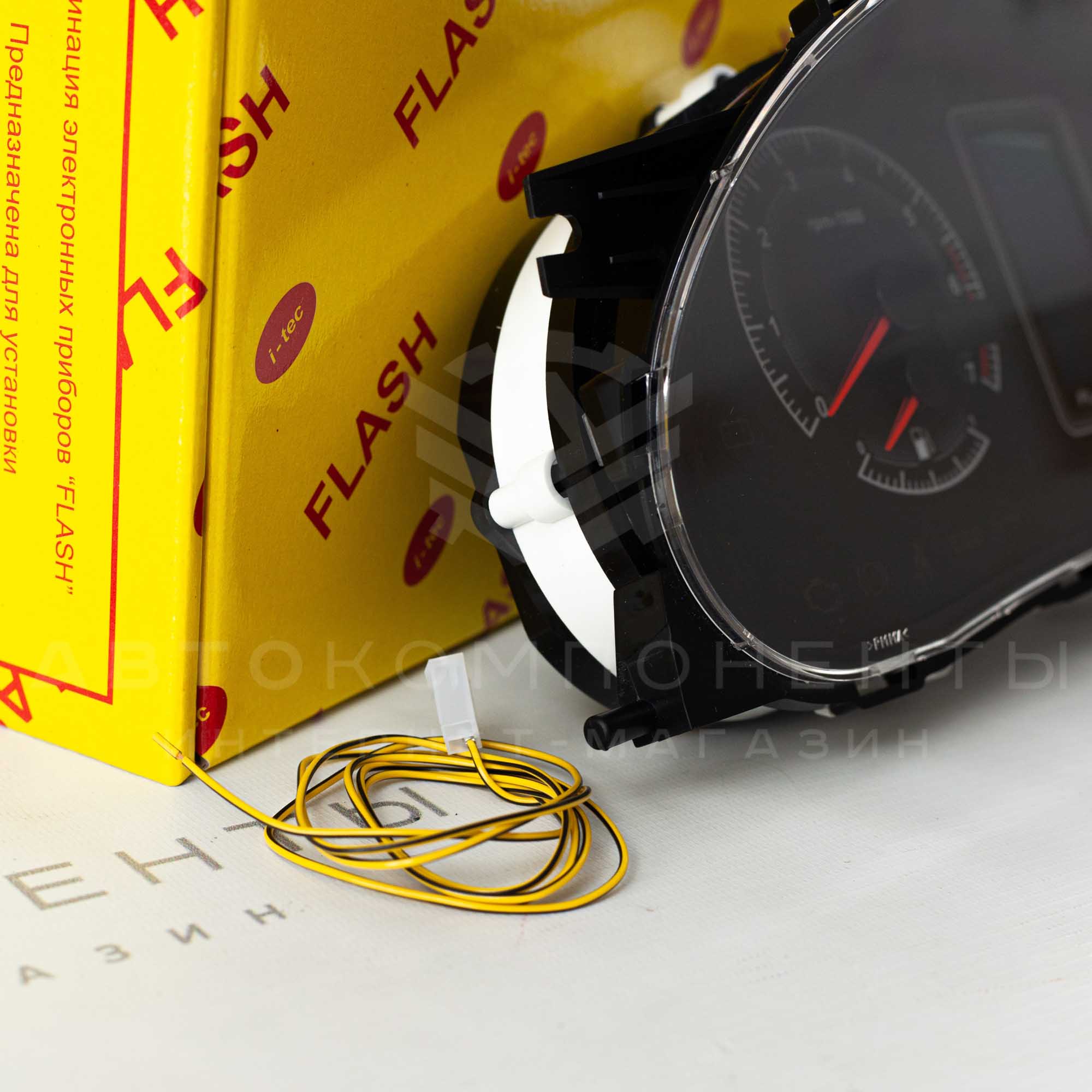 Комбинация приборов Flash X4 Лада Приора, Калина, 2110-2112 (евро панель)