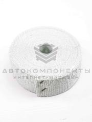 Термолента (стекловолокно) белая (10м) 800°С