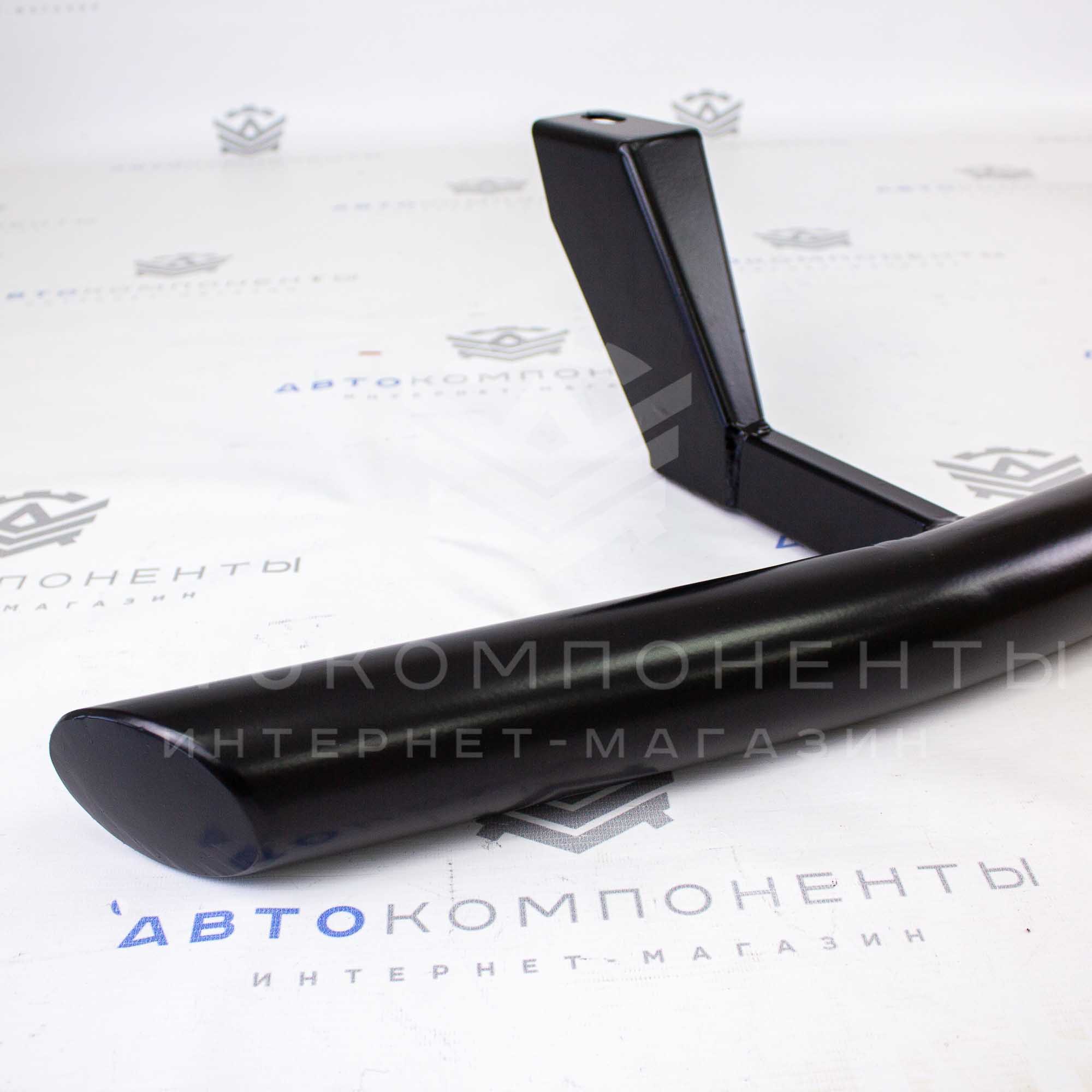 Защита переда (дуга) Нива 4х4 Урбан (черный мат)