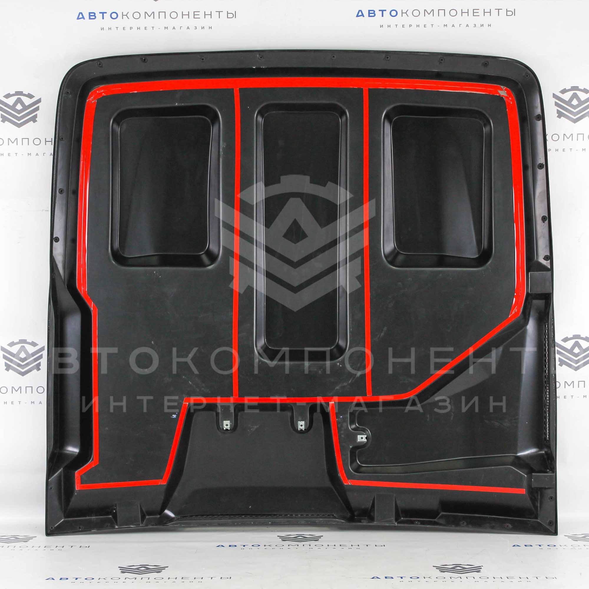 Накладка (воздухозаборник) "Магнум" 2.0 на капот Лада Нива 4х4