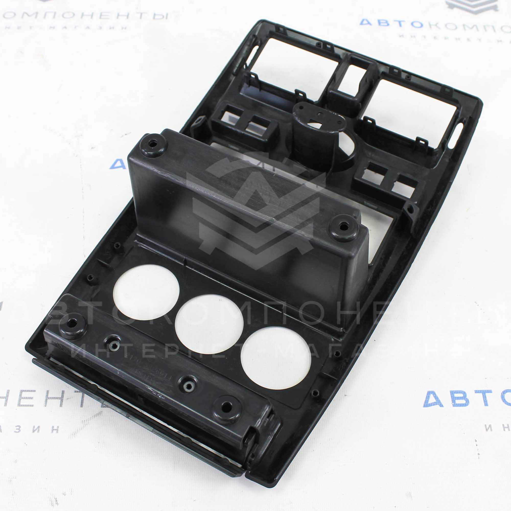 Центральная консоль 1din Лада Приора (черный мат)