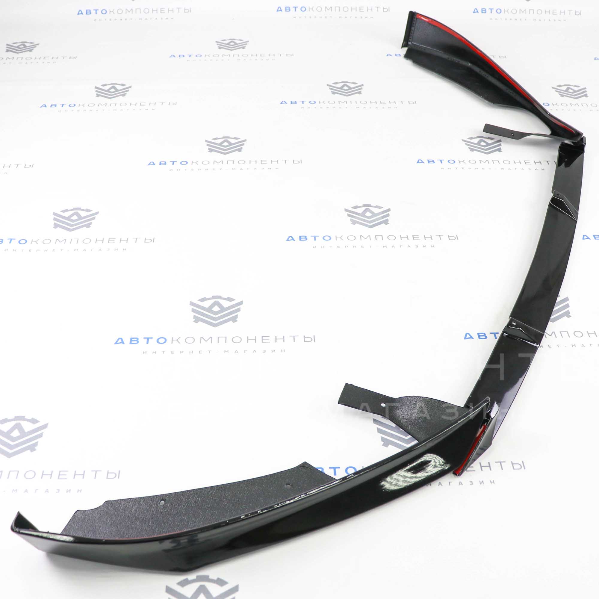 Сплиттер (губа) переднего бампера "БАРС" Лада Гранта FL в цвет кузова