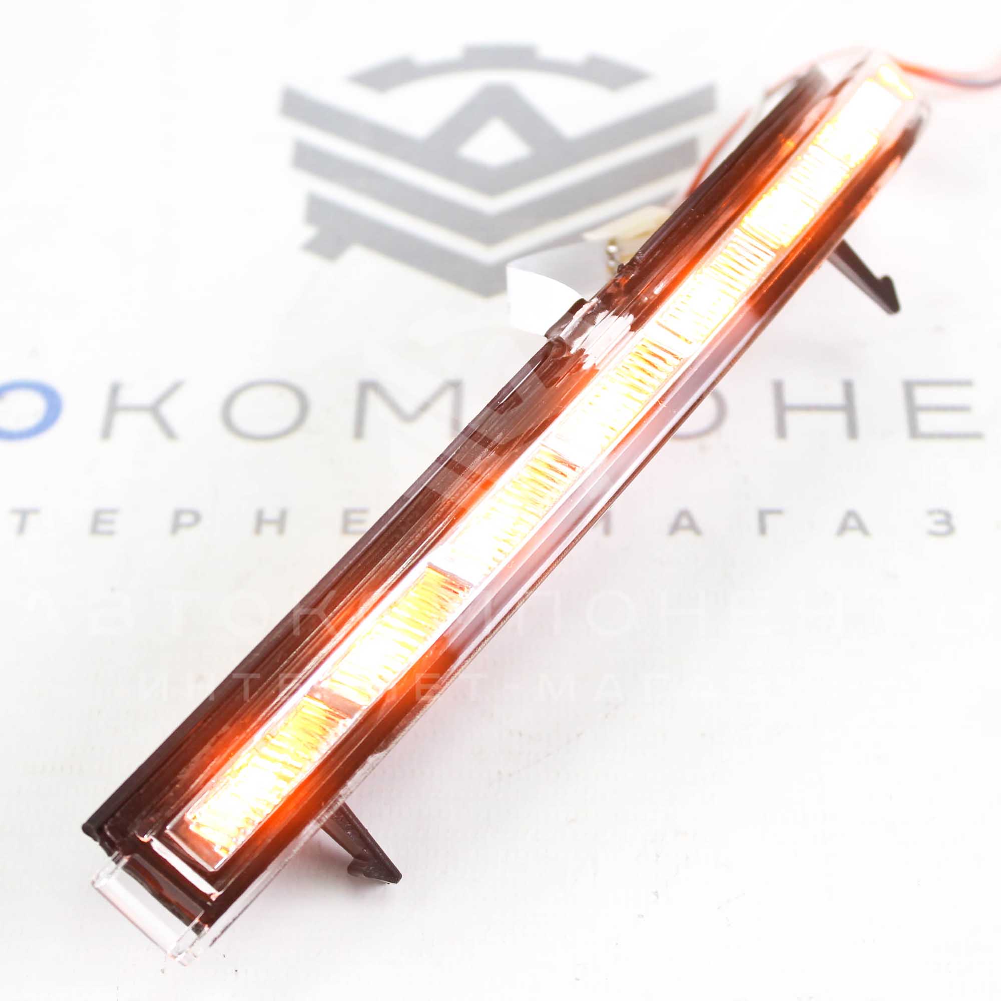 Повторители зеркал Lexus с бегающим поворотником "Sal-Man" Лада Приора (хром)