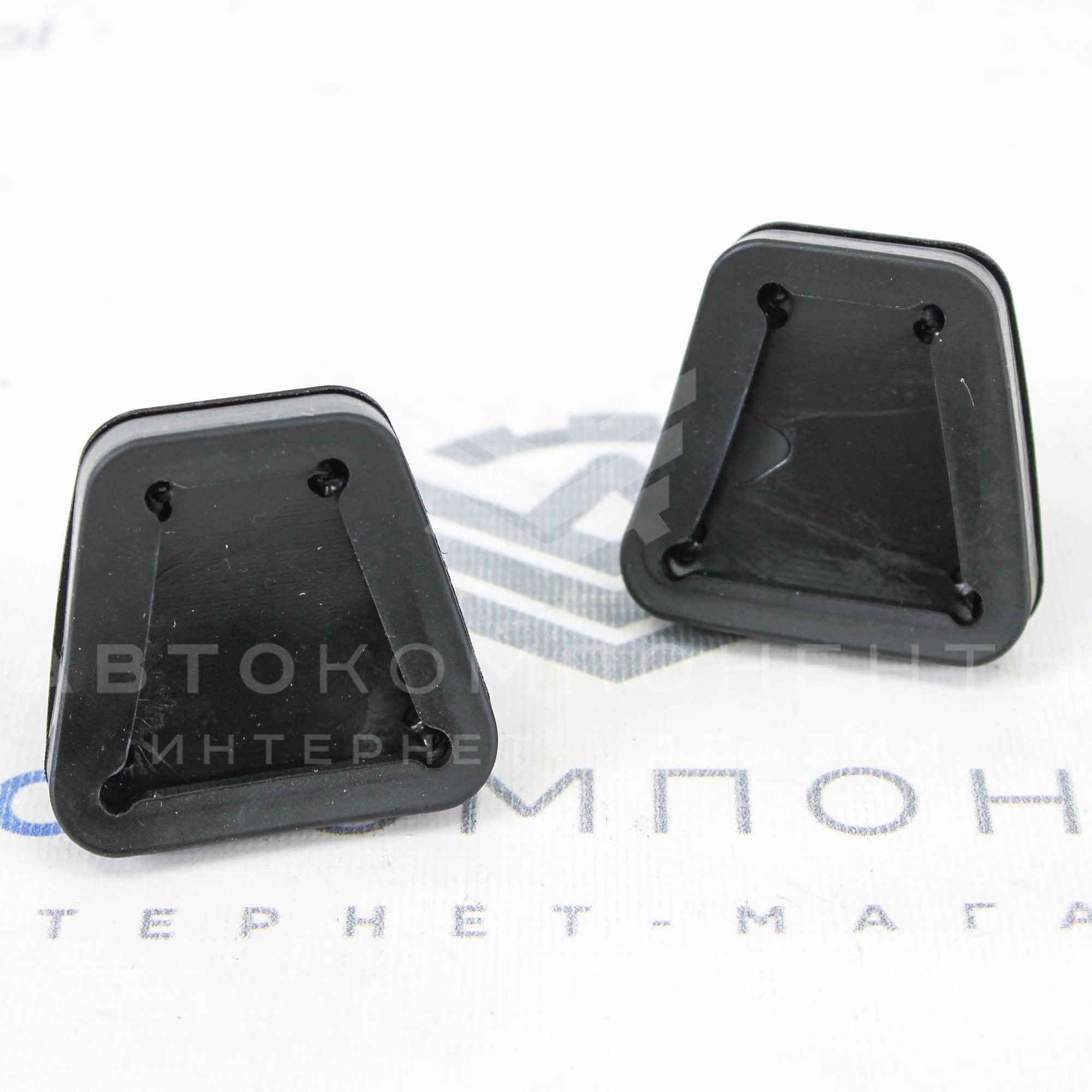 Накладки на педали "Sal-Man" (черные)