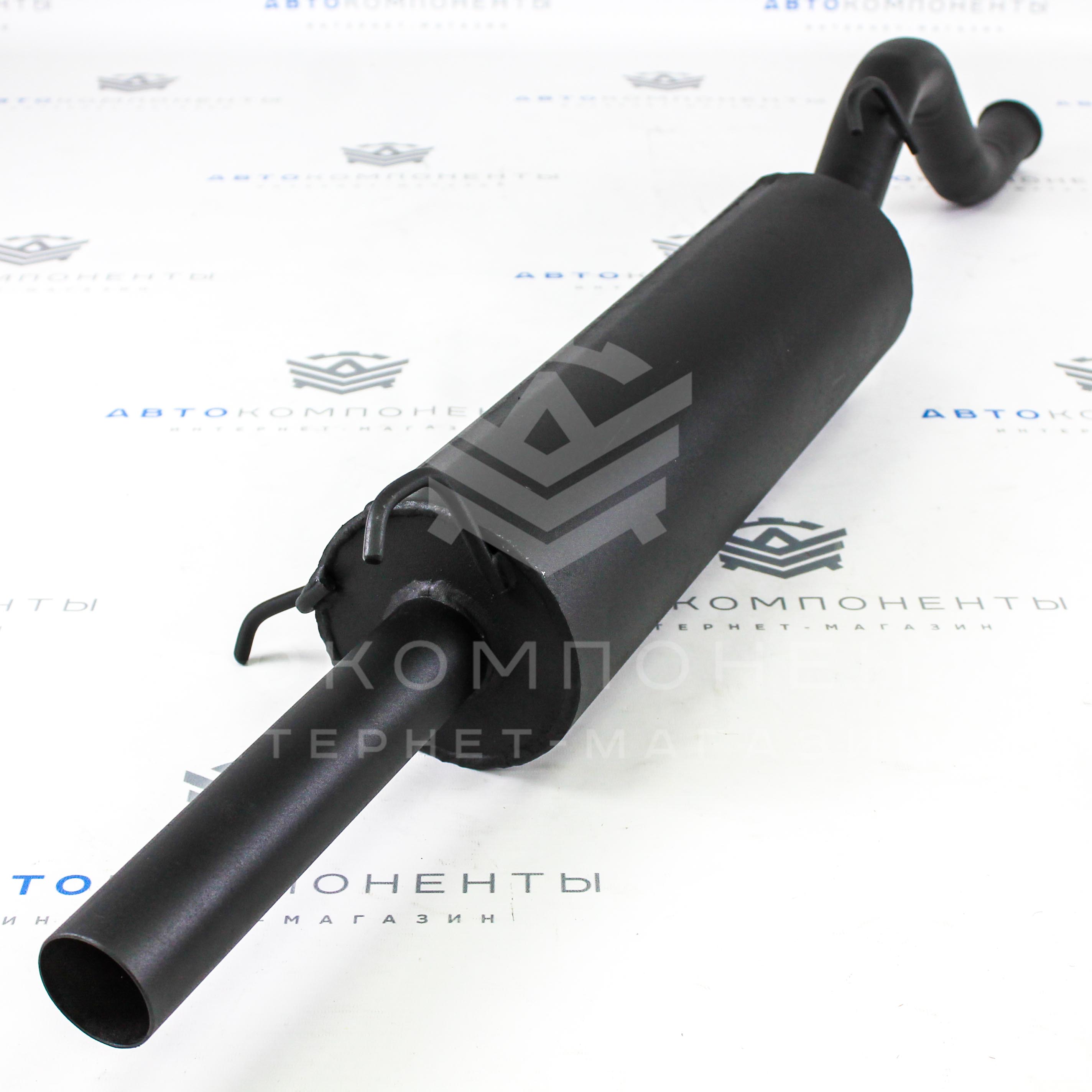 Выпускной комплект "DK PRO" 8V на треугольном фланце с глушителем (спорт) ВАЗ 2108, 2109