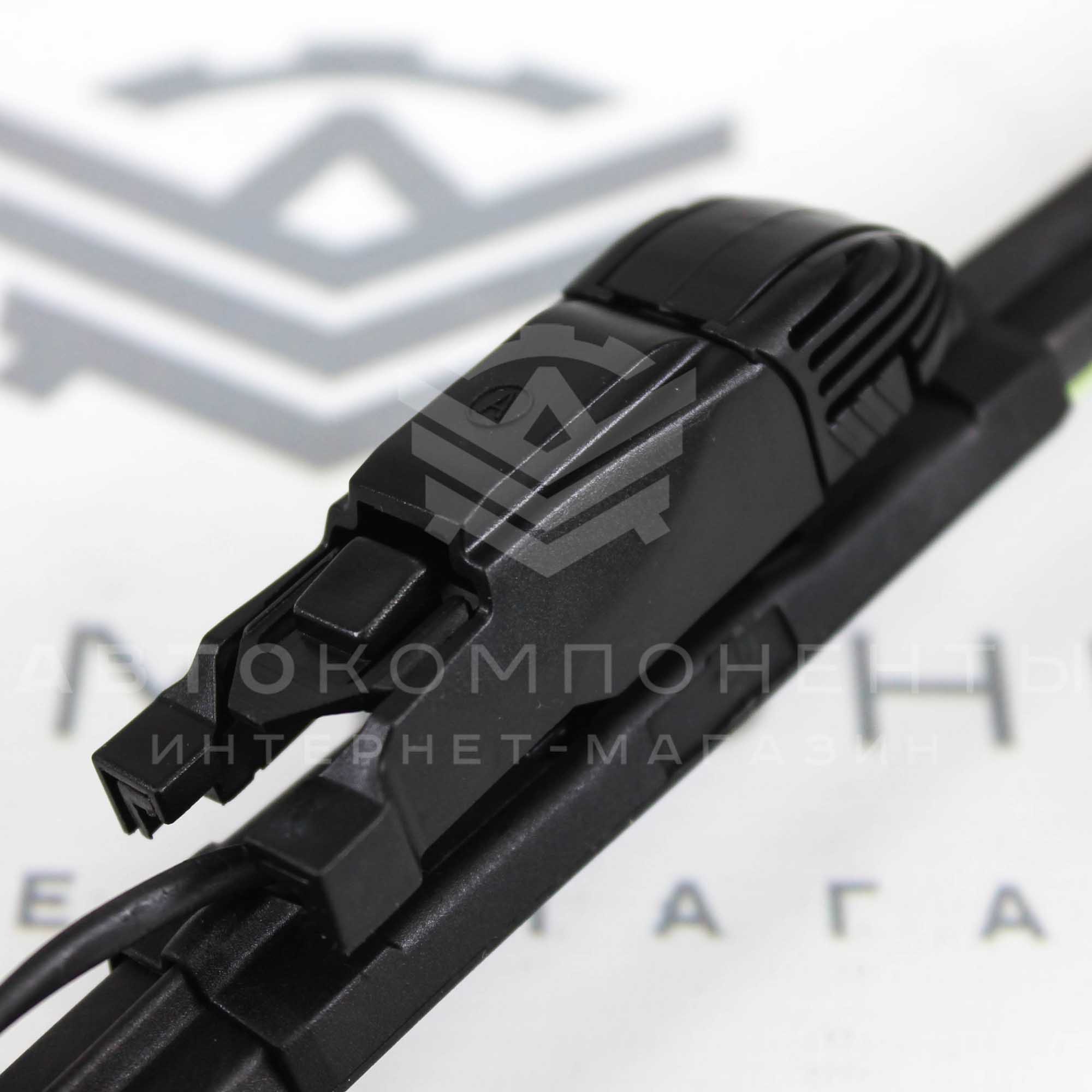 Бескаркасная щетка стеклоочистителя "Sal-Man" с обогревом (40см)