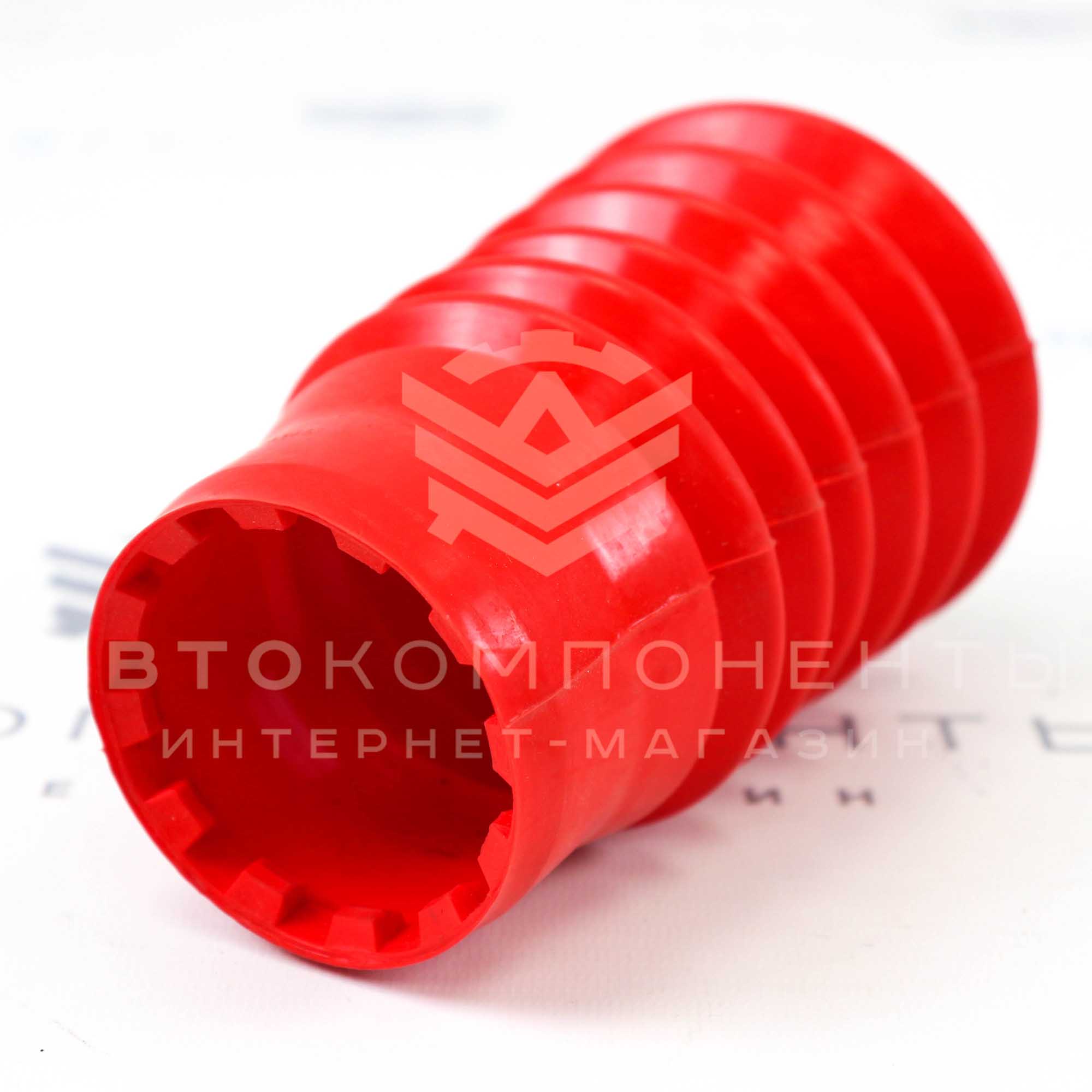 Пыльники стоек передней подвески (силикон, красные) ВАЗ 2108-2115, Гранта, Калина, Приора