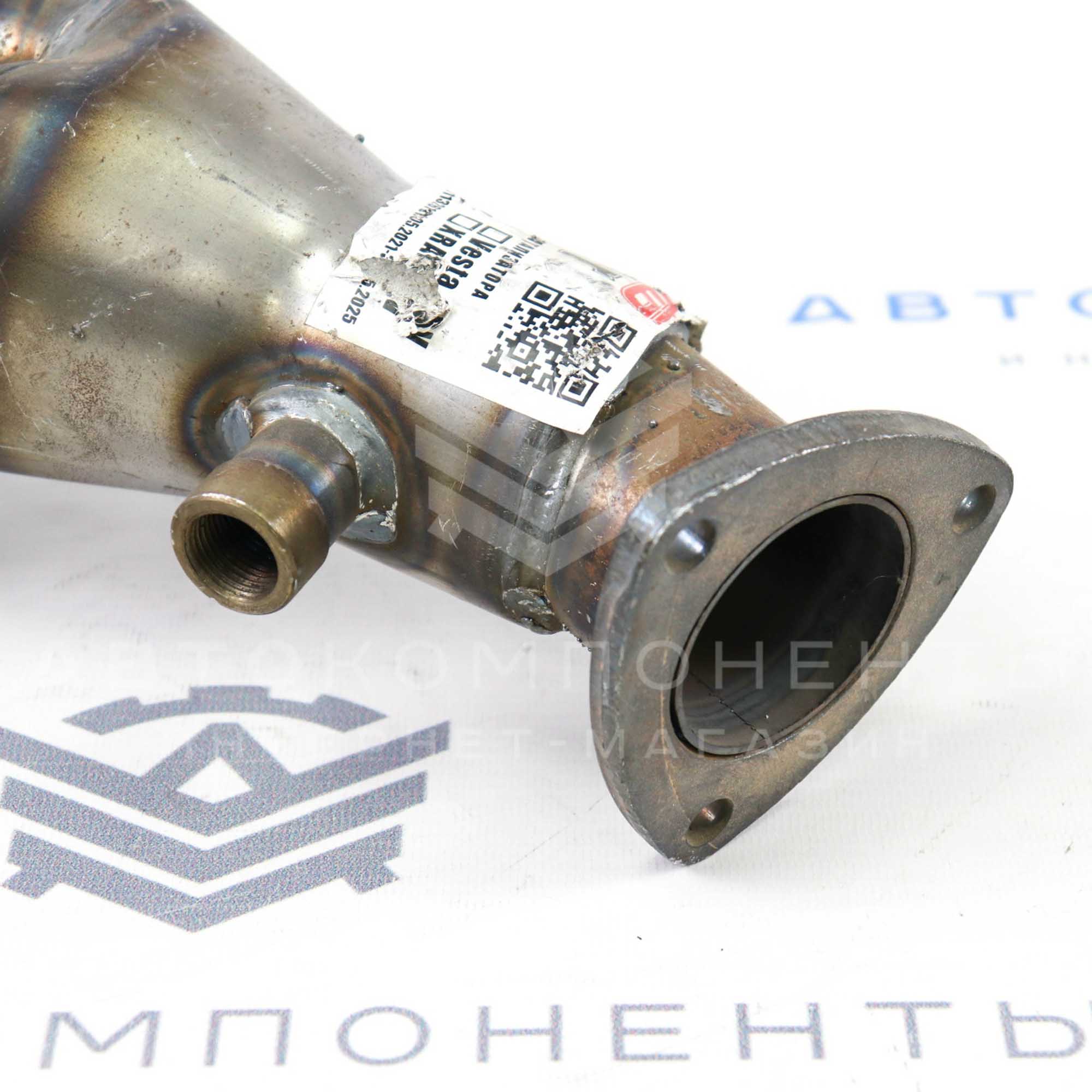 Вставка замены катализатора "Stinger" (4-1) 16V (2 д.к) Лада Приора, Калина, Гранта