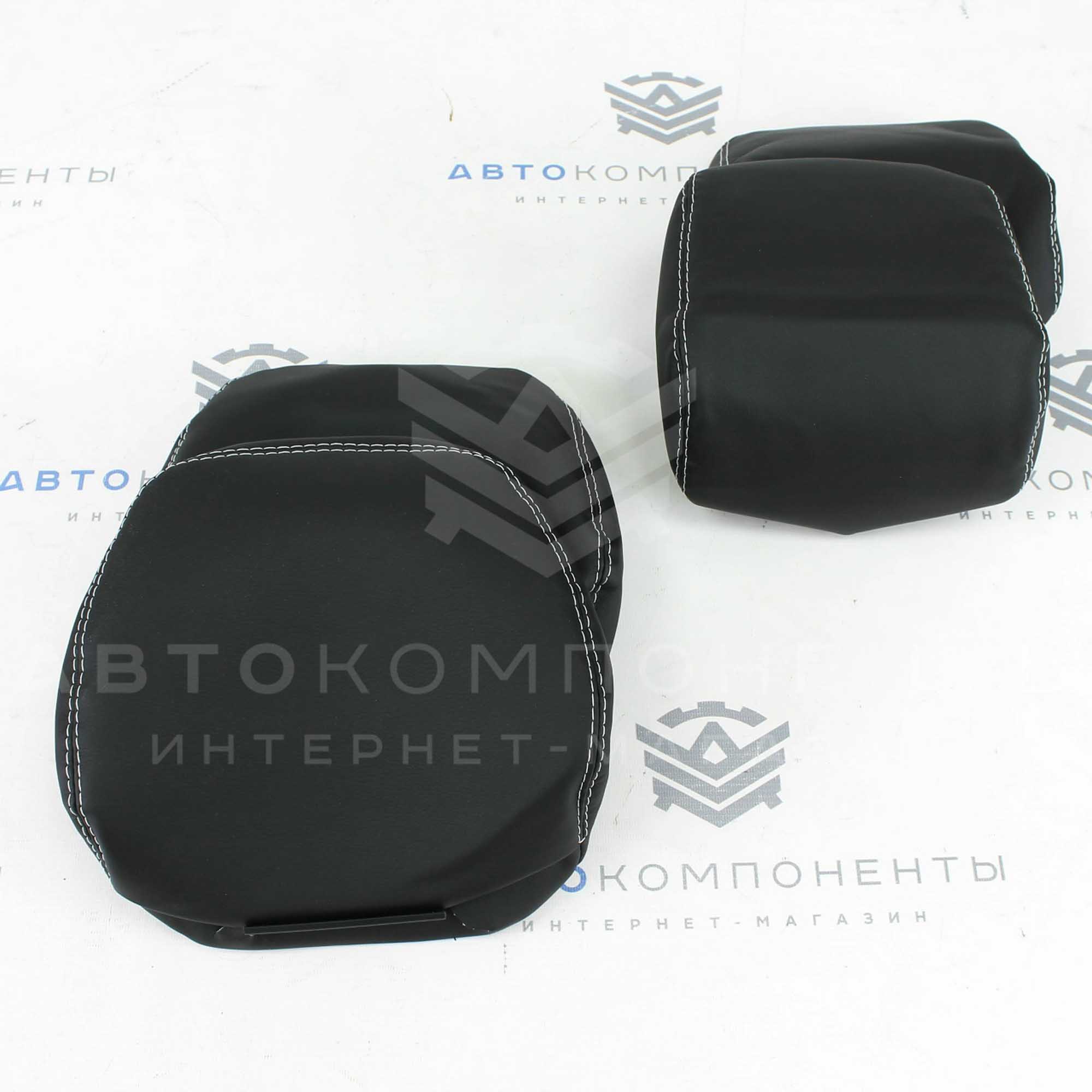 Обивки сидений Лада Гранта FL с прострочкой "Соты"