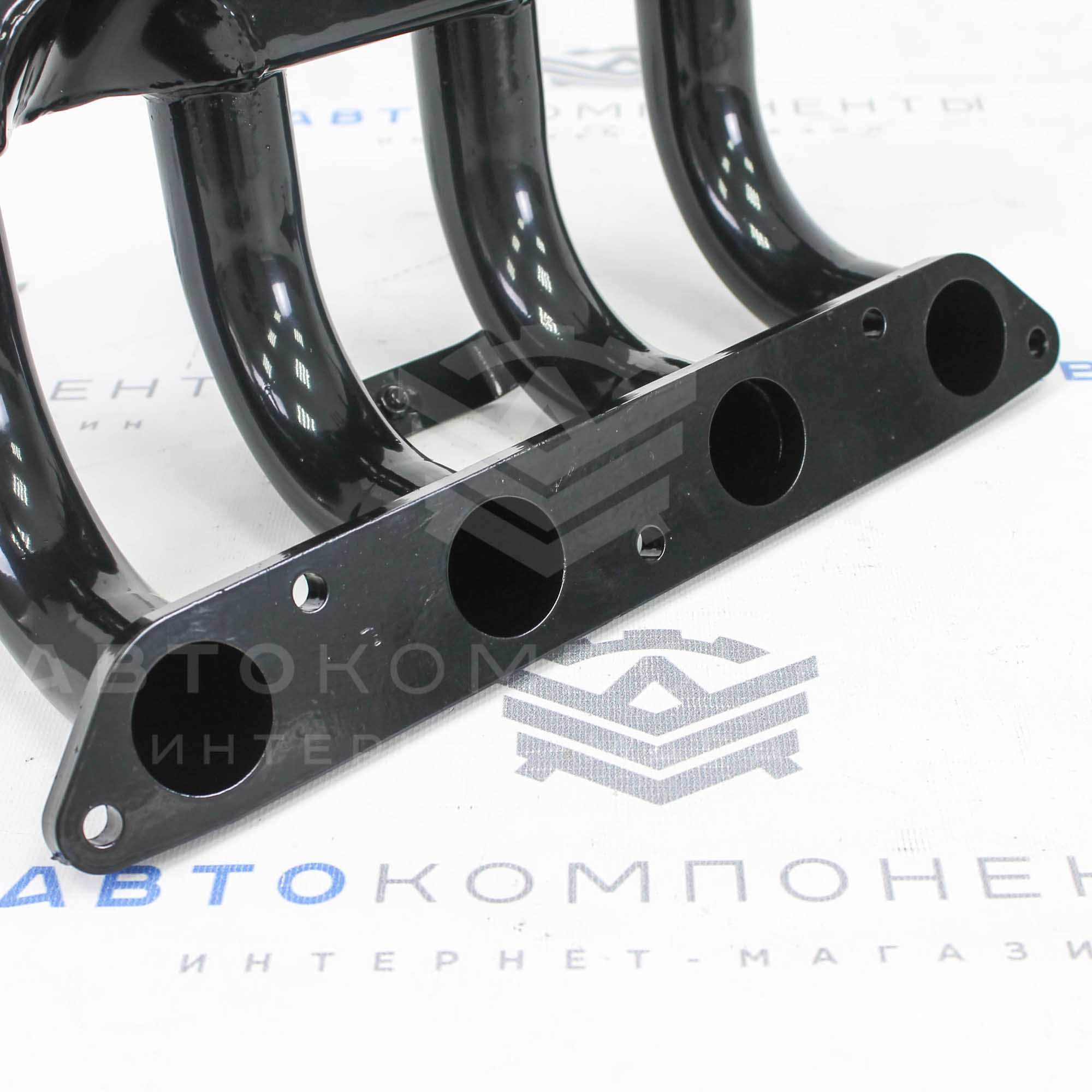 Ресивер STT 16V Лада Приора, квадратный, (механическая заслонка 2112), фланец ø38мм