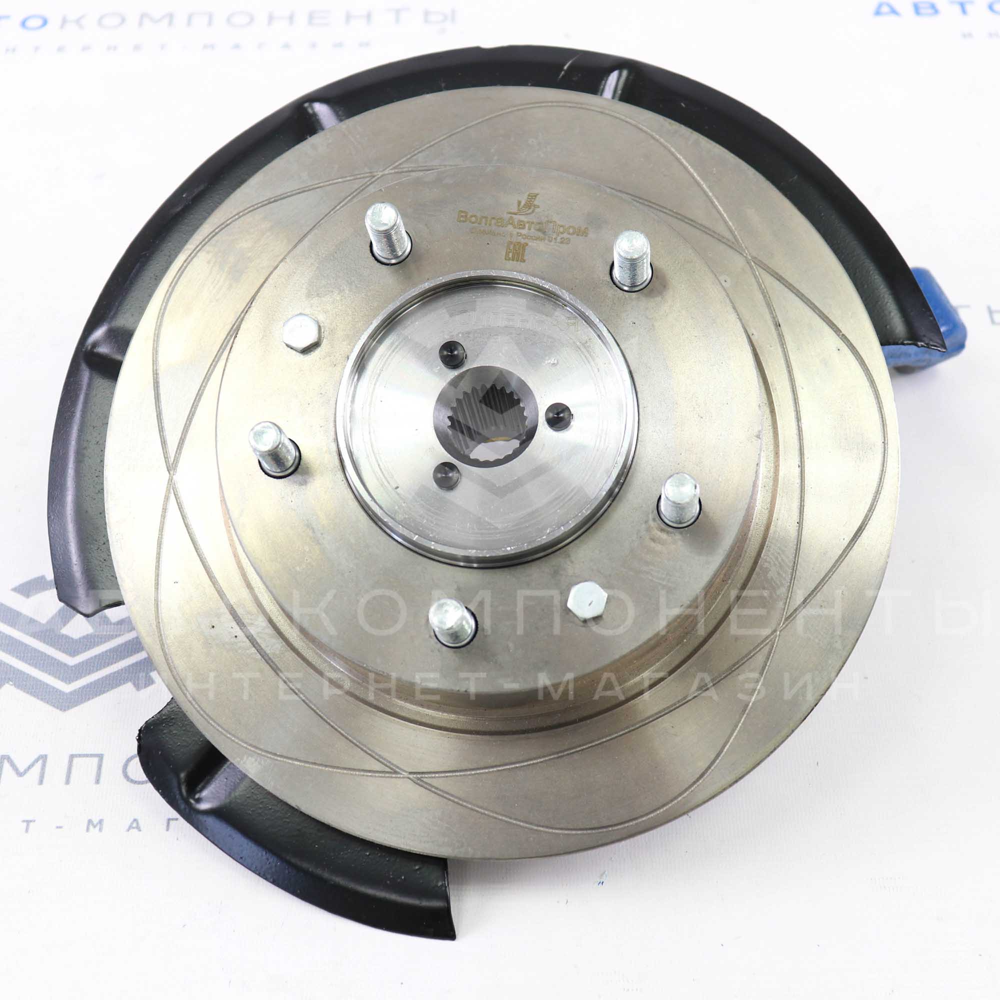 Усиленный ступичный узел (с креплением тормозного диска 21214) в сборе (правый, ABS) Лада Нива