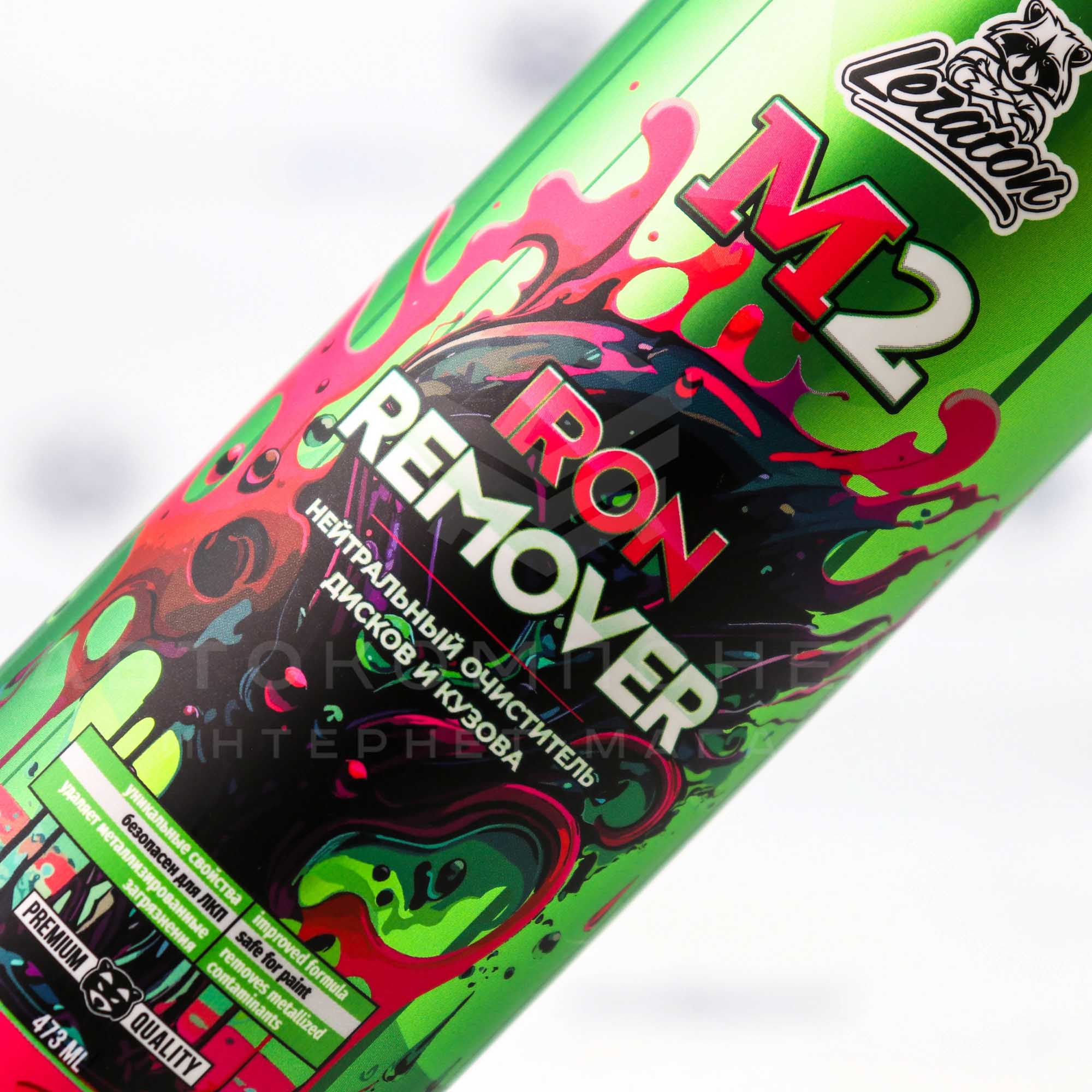 Iron Remover M2 Нейтральный очиститель дисков и кузова (с индикацией) Leraton (473мл)