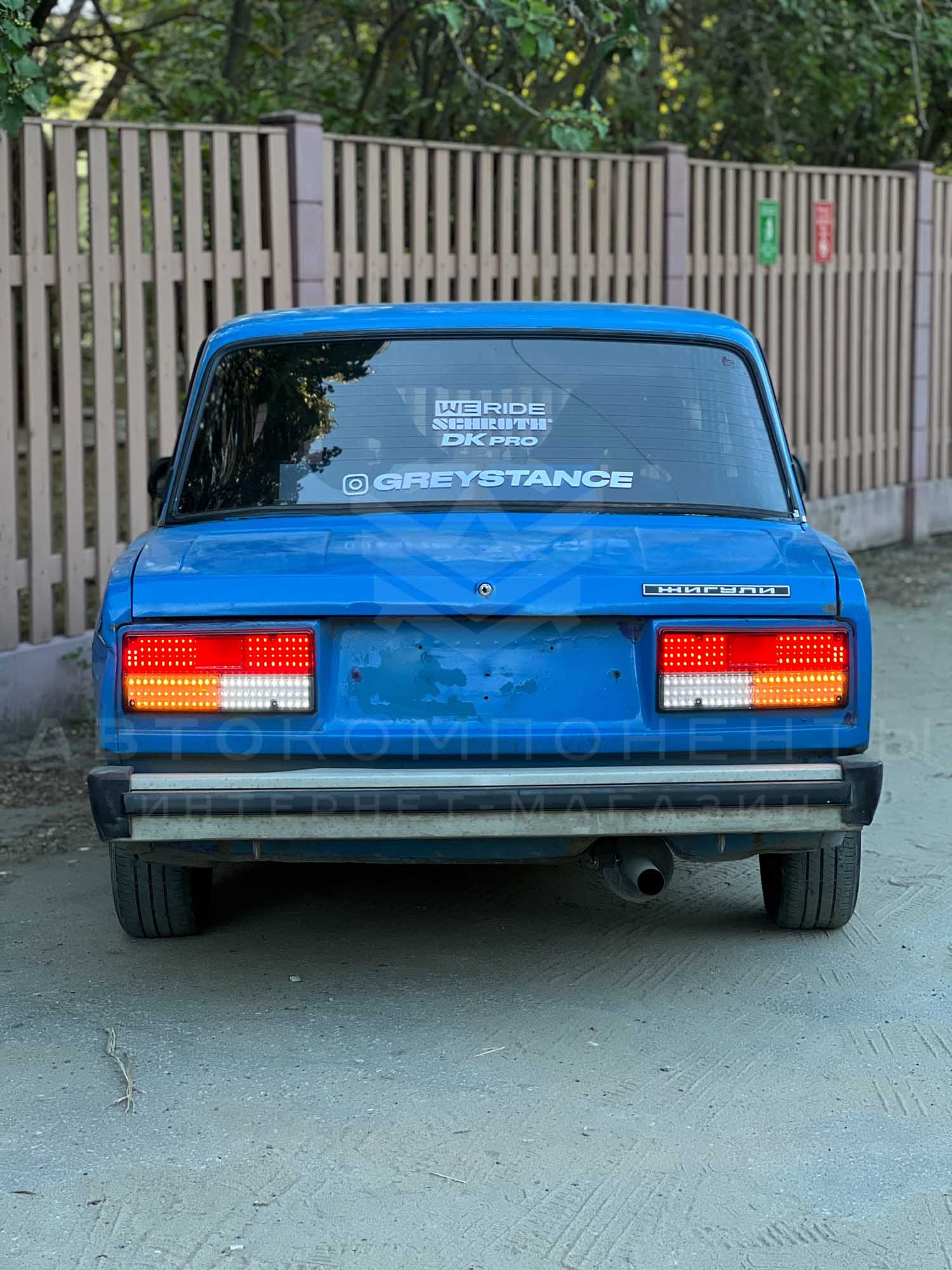 Светодиодные платы фонарей (с фишками и реле) ВАЗ 2105, 2107