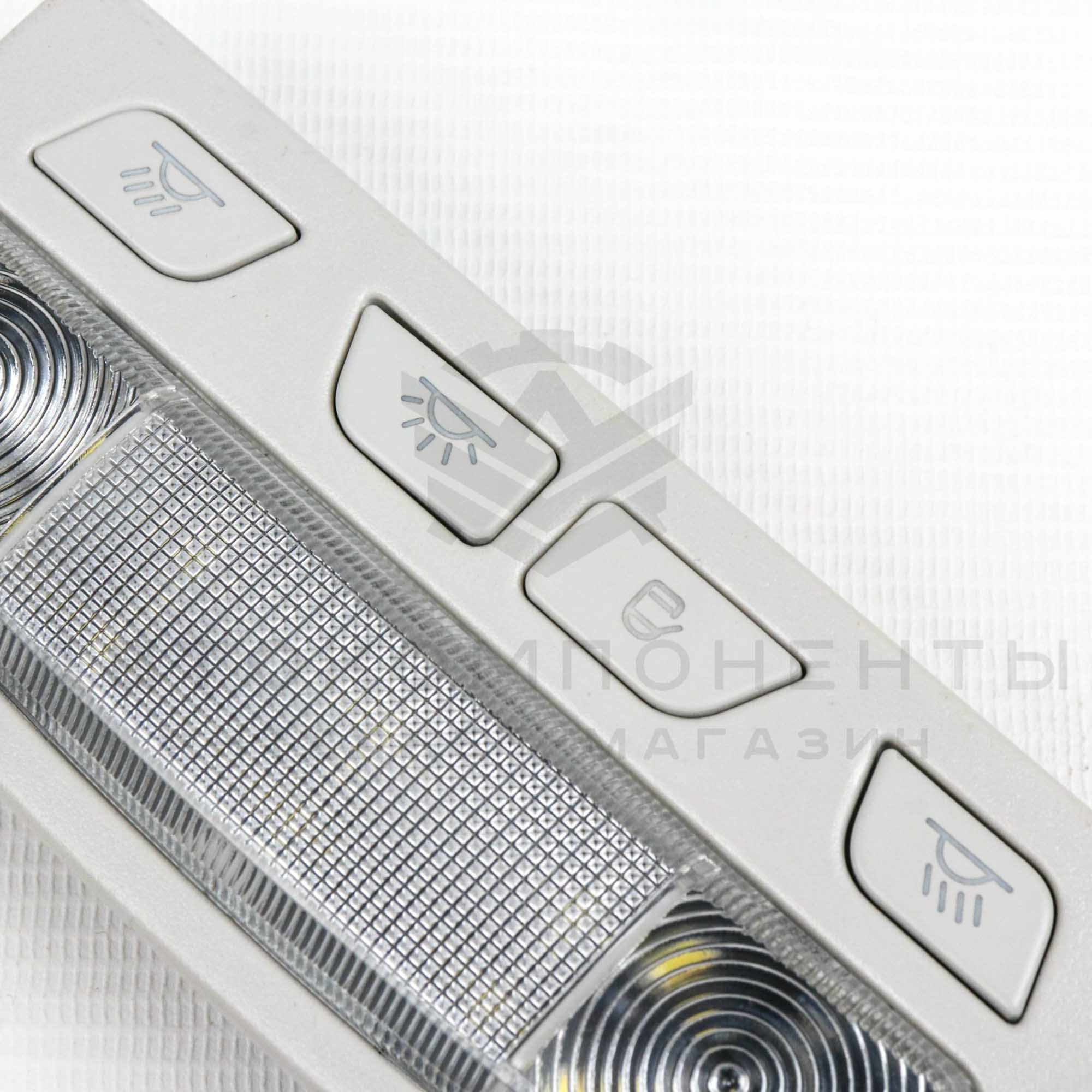 Плафон освещения салона в стиле "Vesta" Лада Приора норма (белый)