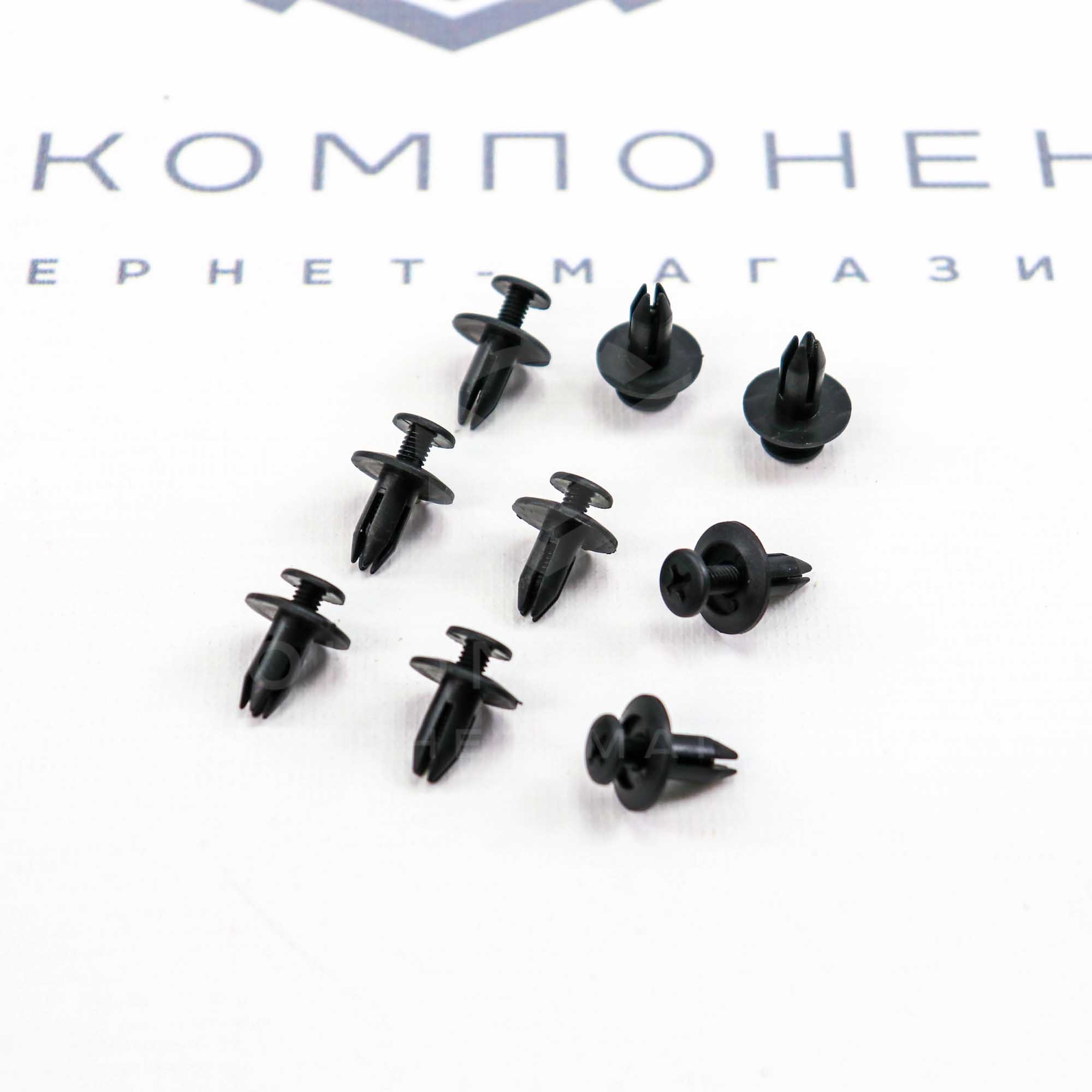 Сплиттер (губа) переднего бампера "БАРС" Лада Vesta NG (черный мат)