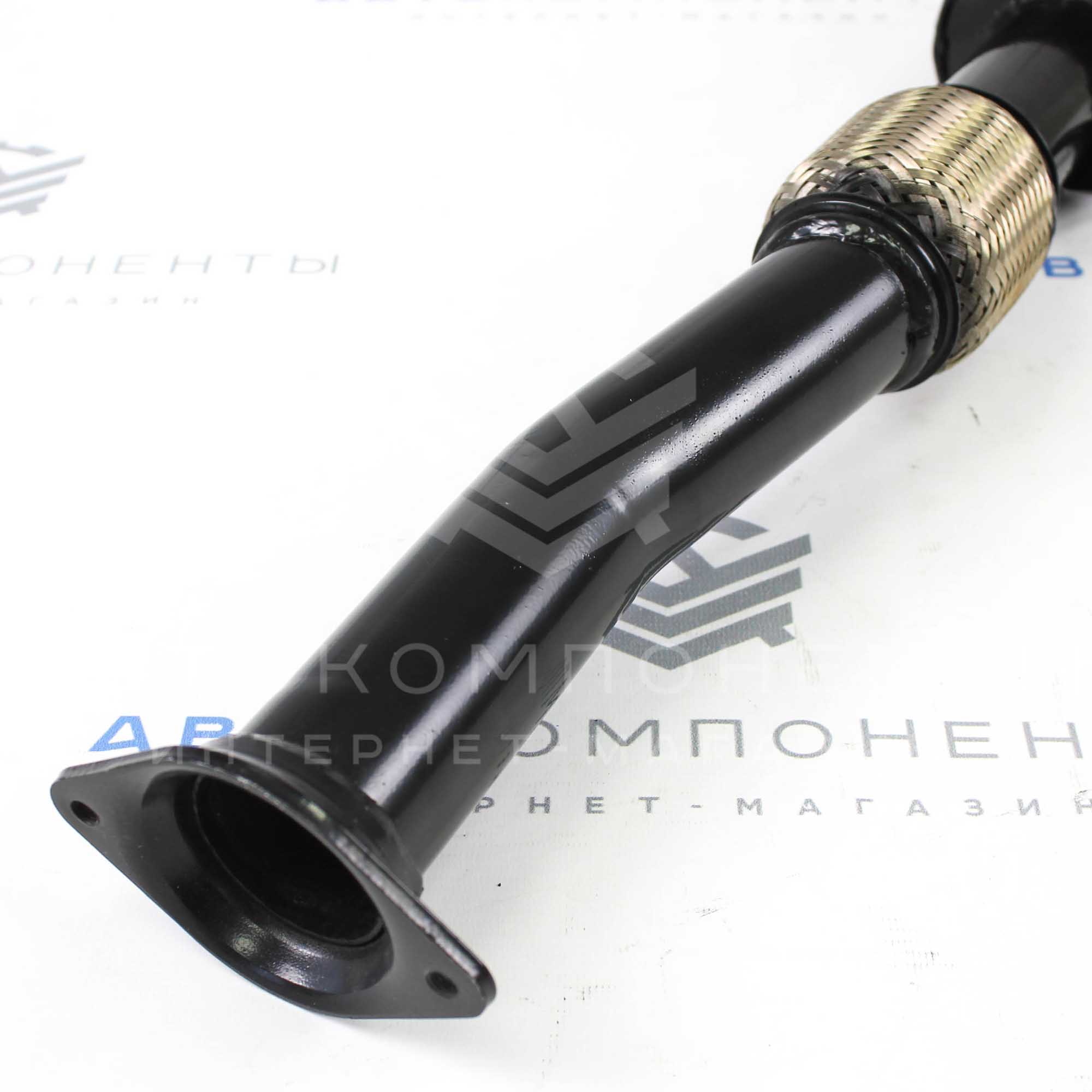 Резонатор (с гофрой) под выпускной коллектор STT Лада Приора