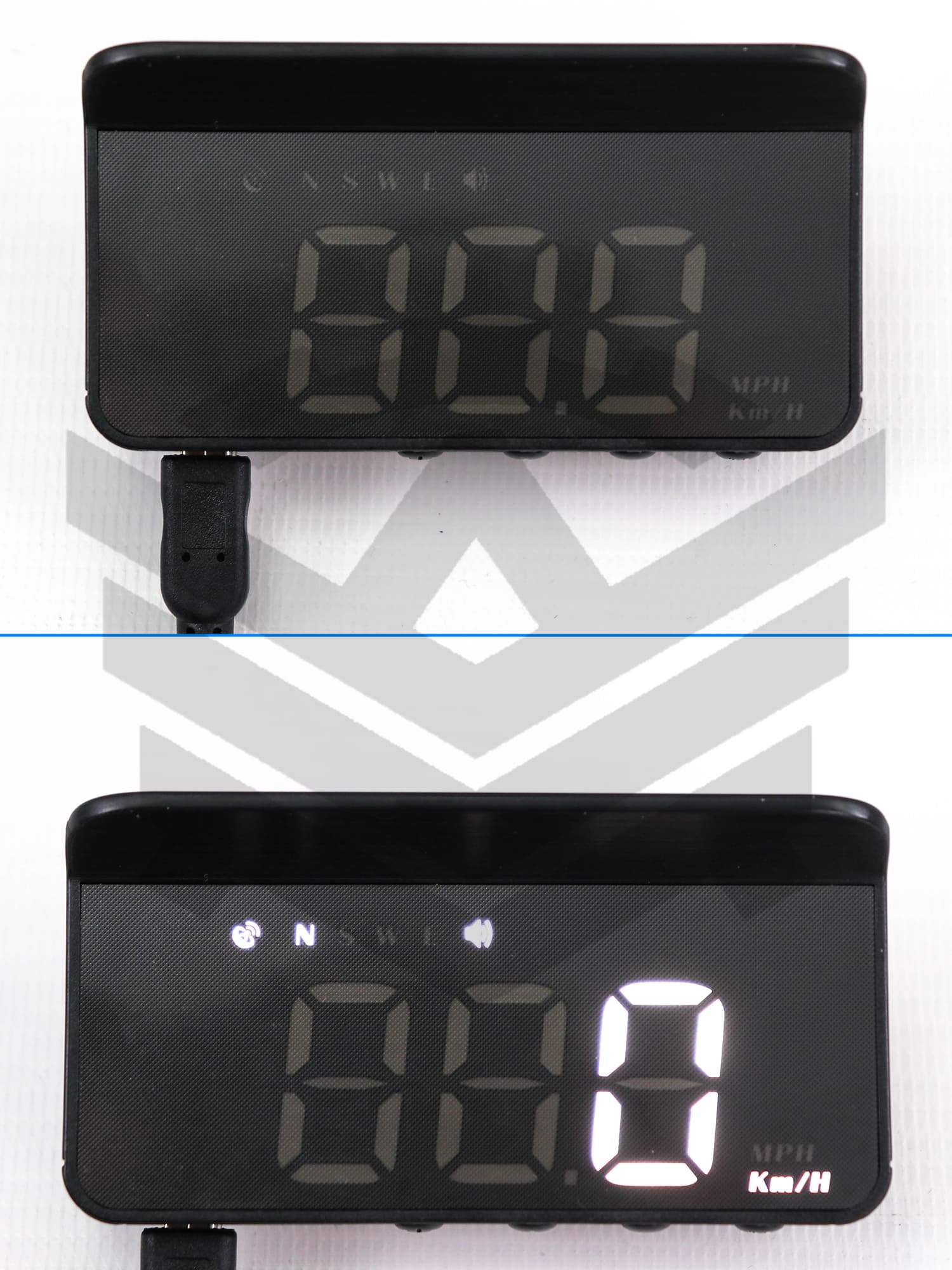 Проекция скорости на лобовое стекло HUD (универсальная) M1 (GPS)