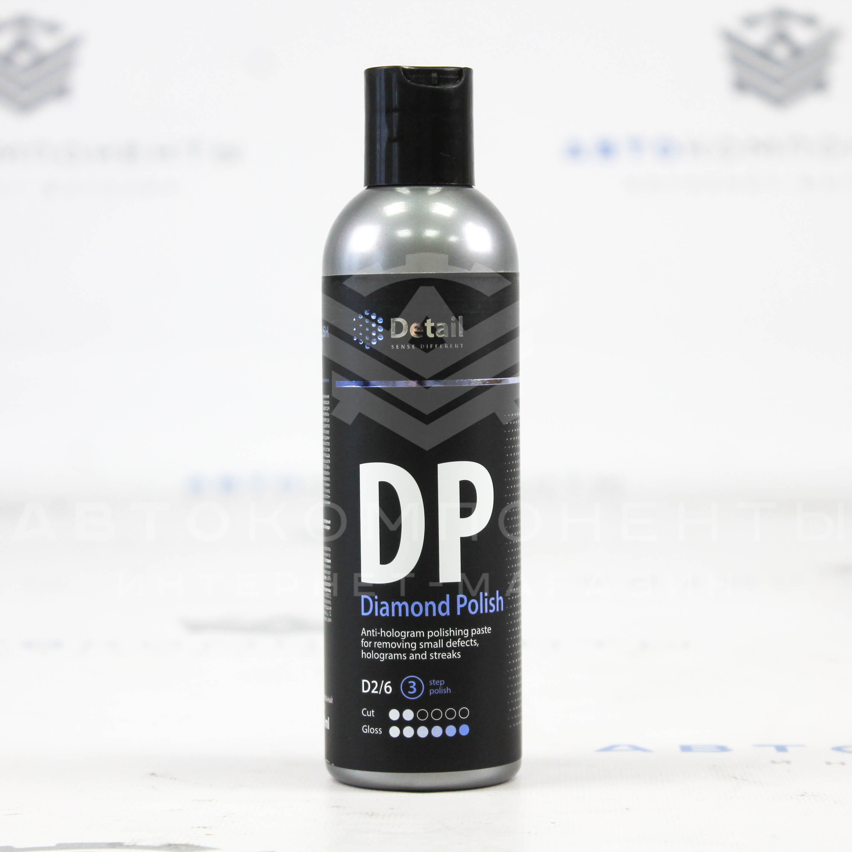 Антиголограммная полировальная паста dp "Diamond Polish" 250 мл. Полировальная паста detail. Антиголограммная паста.