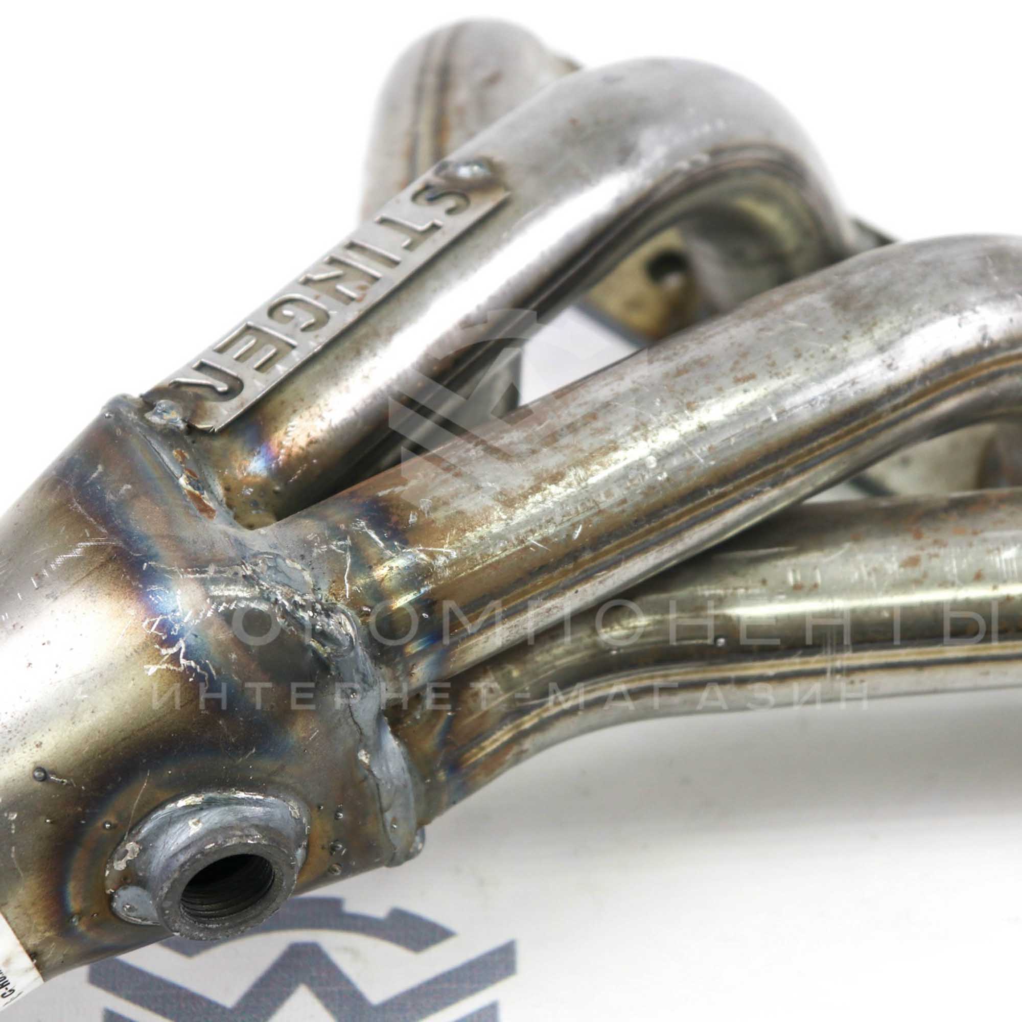 Вставка замены катализатора "Stinger" (4-1) 16V (2 д.к) Лада Приора, Калина, Гранта