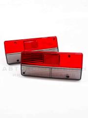 Рассеиватели (хрустальные) задних фонарей ВАЗ 2105, 2107 (красно-тонированные)