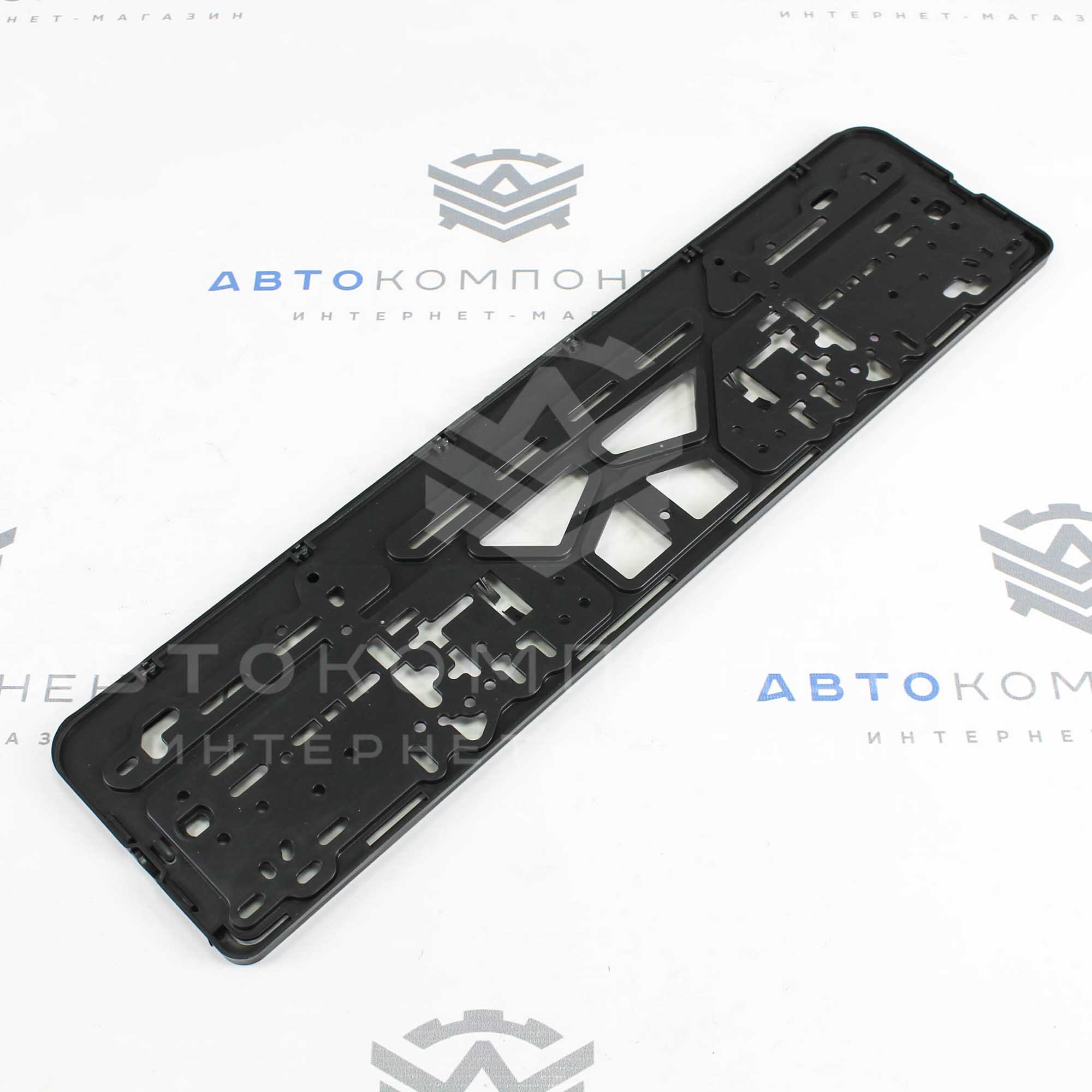 Рамка пластиковая с надписью (Пушка гонка)