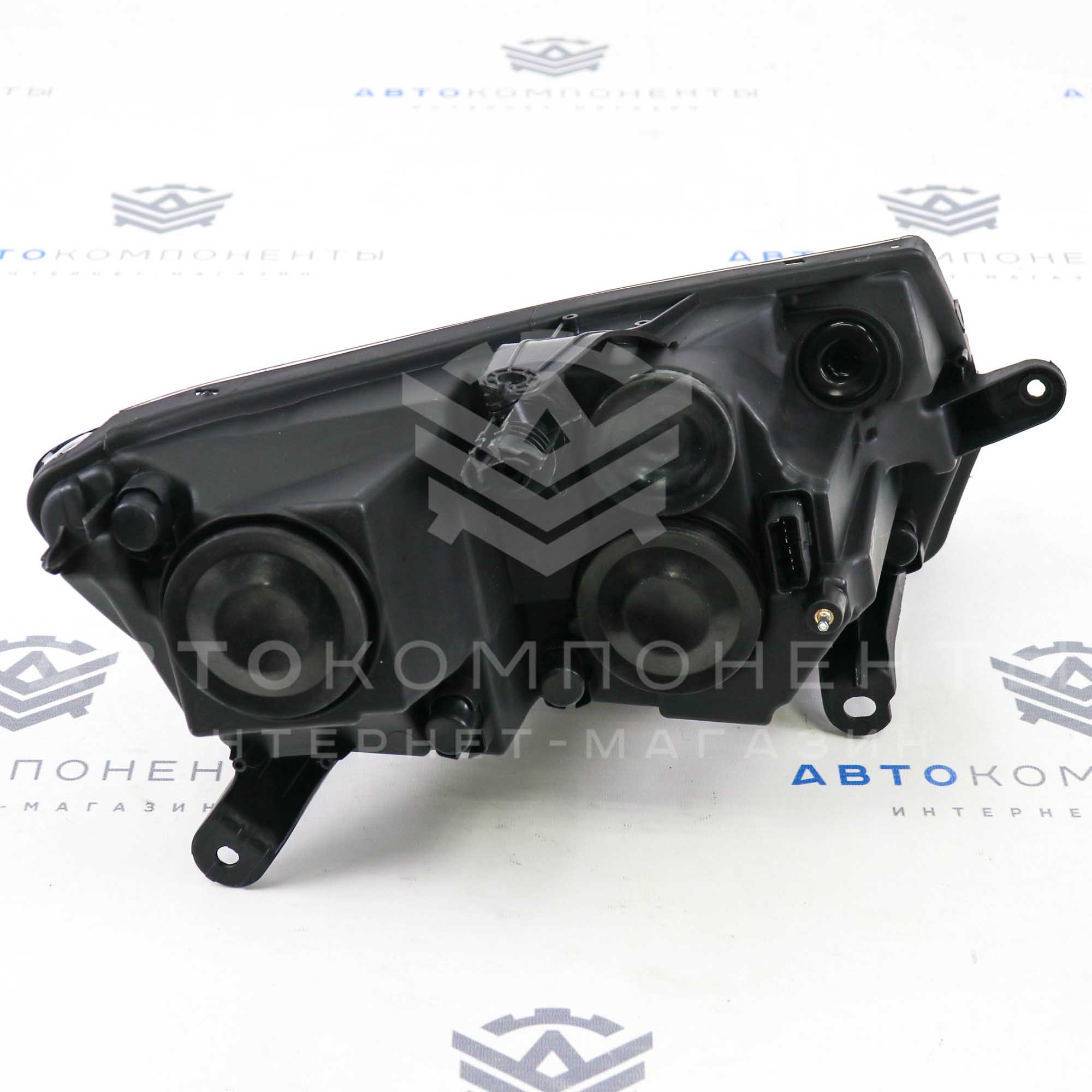 Фары Лада Ларгус FL в стиле Audi с бегающими поворотниками и двойными BI-LED линзами