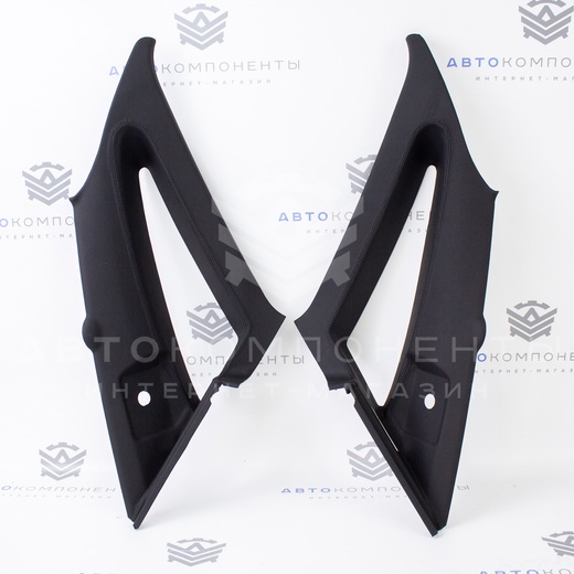 Облицовки задних стоек (в коже) Приора (седан)