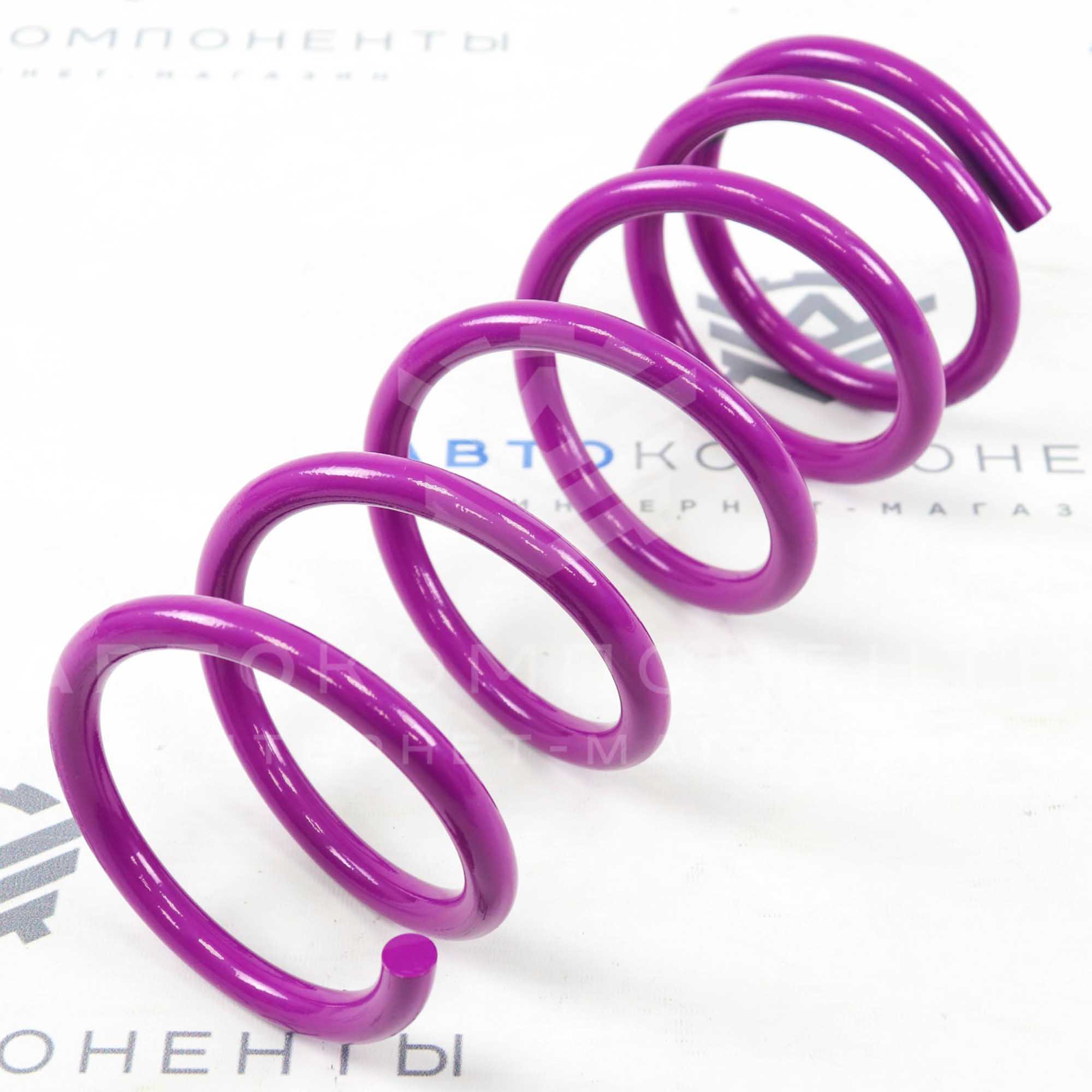 Пружины задней подвески "ТЕХНОРЕССОР" DRIFT (56КГ) ВАЗ 2101-2107 -50мм (фиолетовые)