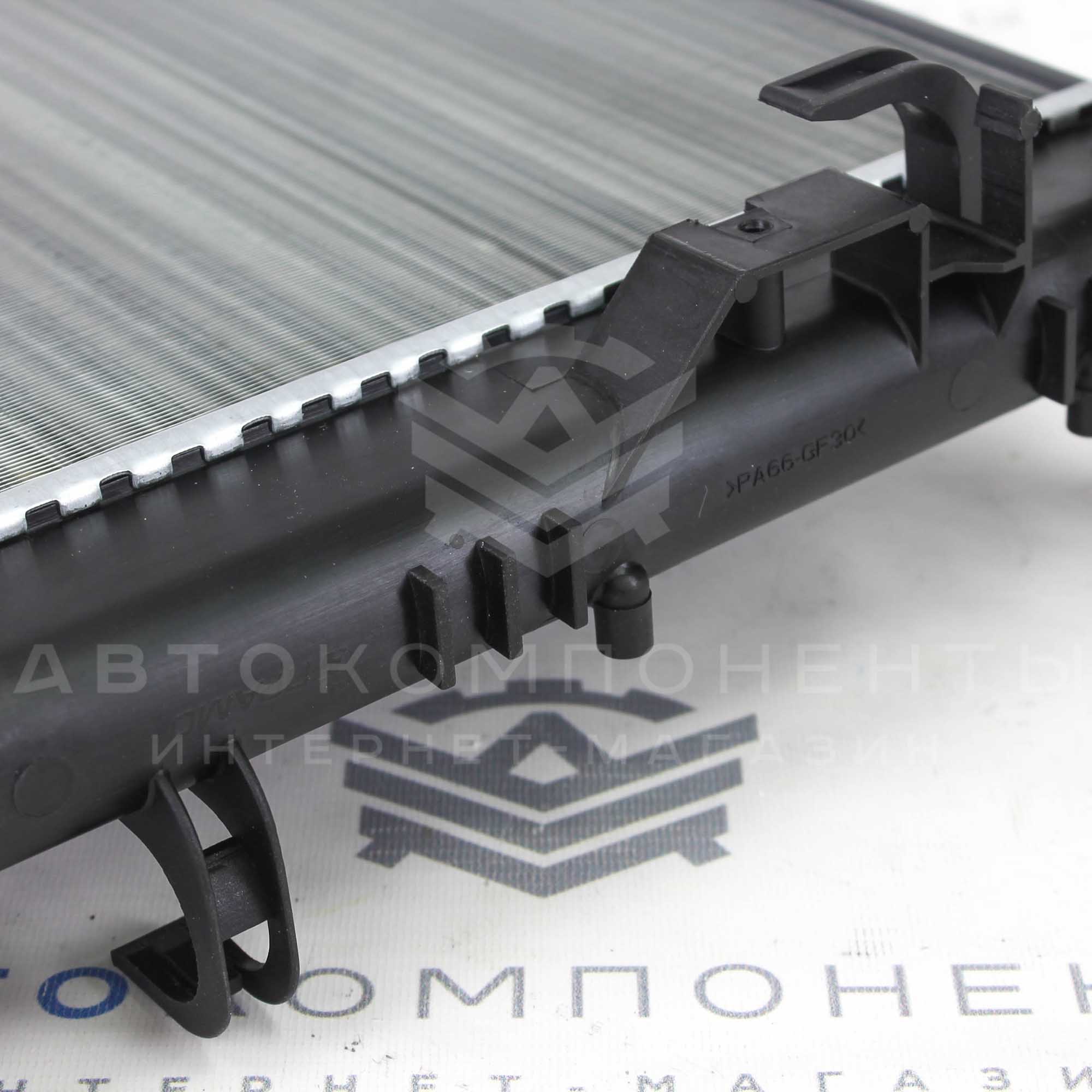 Радиатор охлаждения двигателя Лада Vesta CROSS 1.8 (робот) "Прамо"