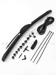 Бескаркасная щетка (дворник) с форсунками омывателя (400мм)