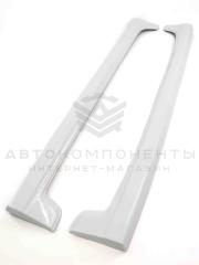 Пороги (без выделений) Лада Гранта Спорт (без усилителей) в цвет кузова