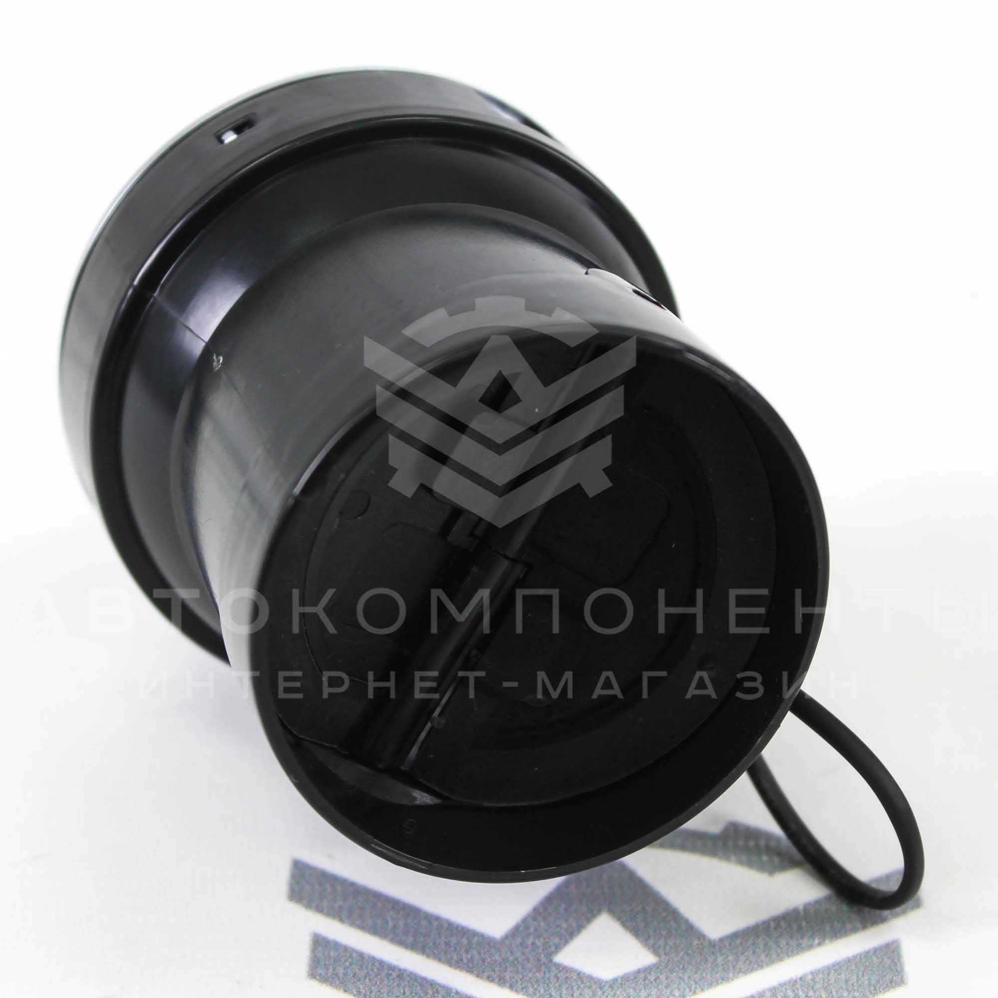 Сопло вентиляции в стиле Ferrari (регулируемое) с RGB подсветкой Лада Гранта, Калина 2, Ларгус (серебристое)