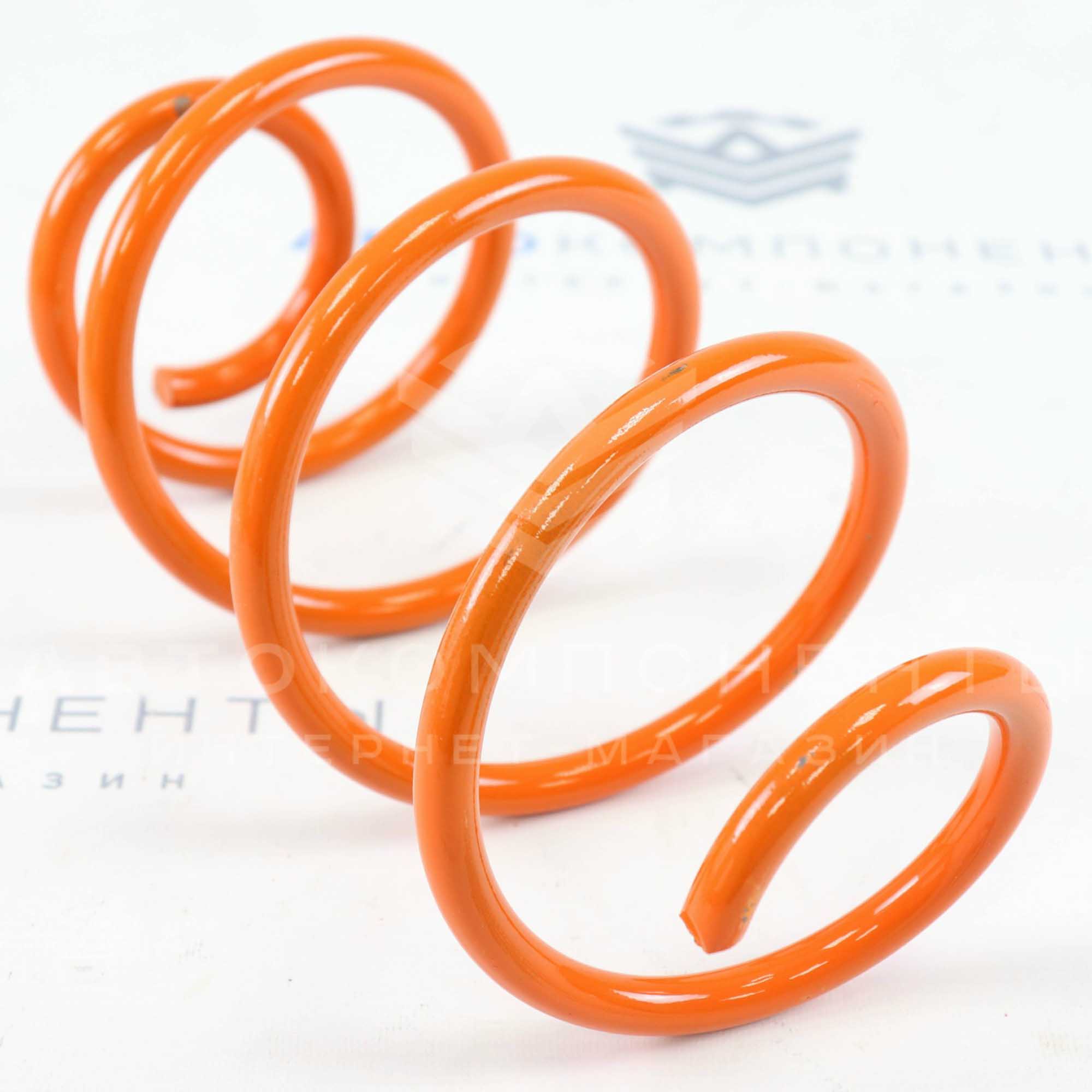 Пружины передней подвески "ТЕХНОРЕССОР" Лада Приора, Калина 2, Гранта -50мм (оранжевые)