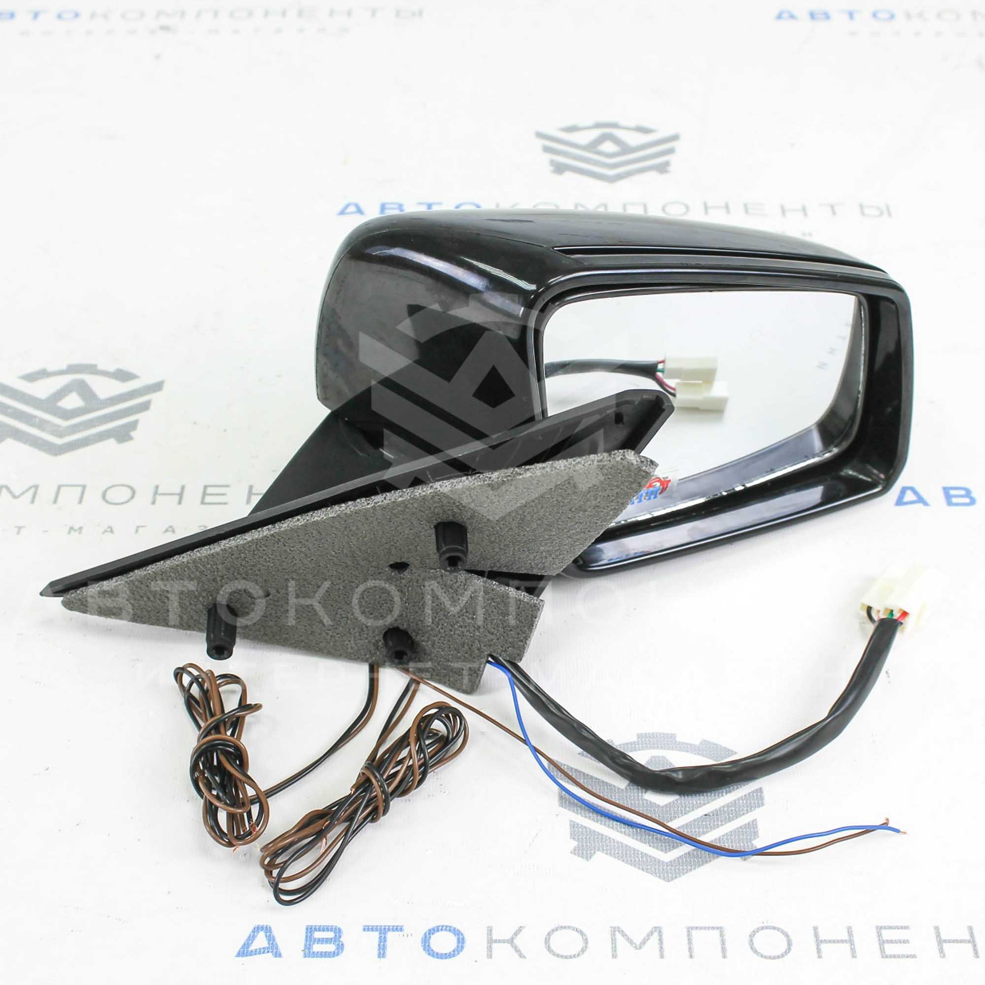 Электрические зеркала в стиле Mercedes-Benz с двойным повторителем (электропривод, обогрев, электроскладывание, вежливая подсветка) ВАЗ 2110-2112, Лада Приора в цвет кузова
