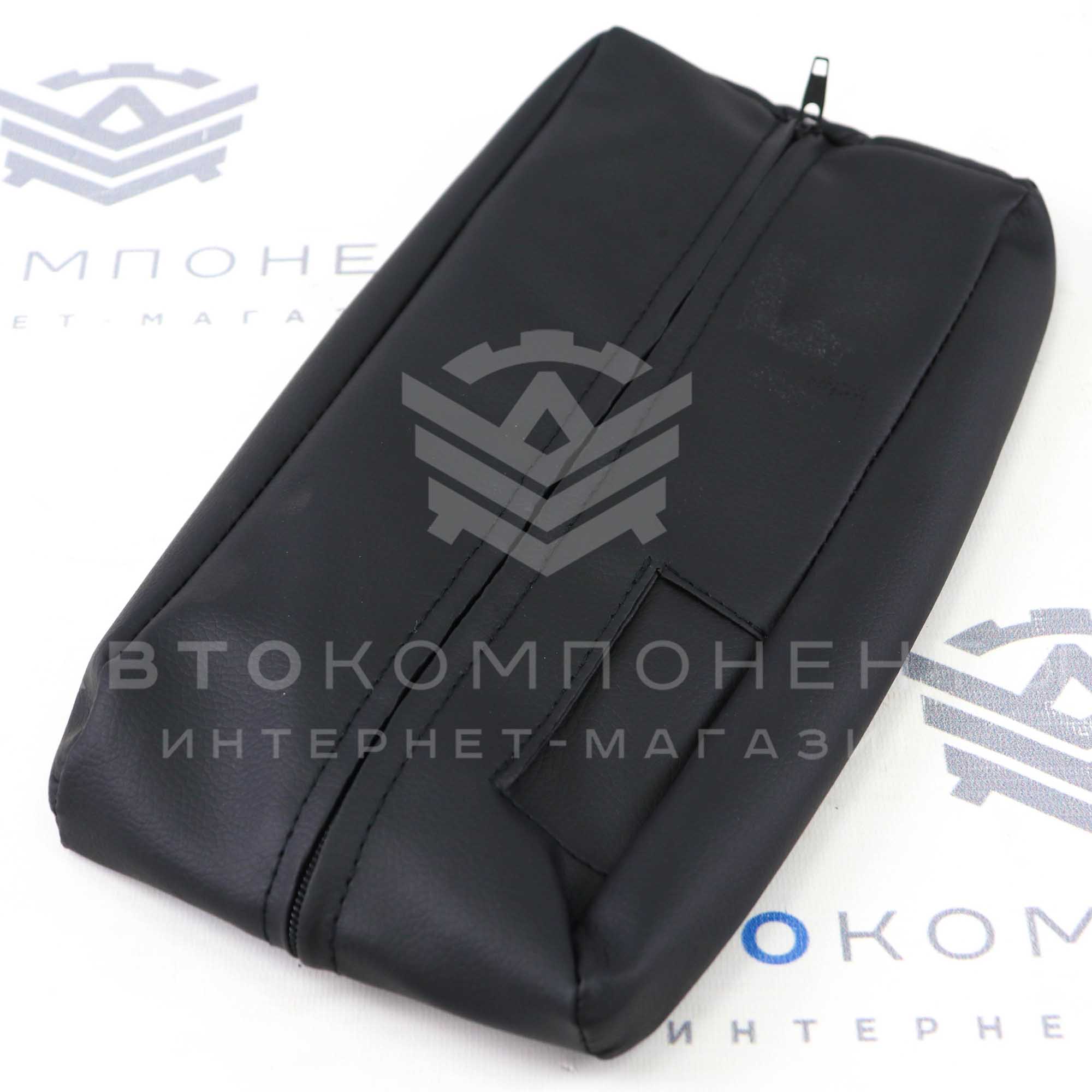 Чехол подлокотника "Аламар" прострочка "Квадрат по диагонали 2 строчки" ВАЗ 2110-2112, Гранта, Калина