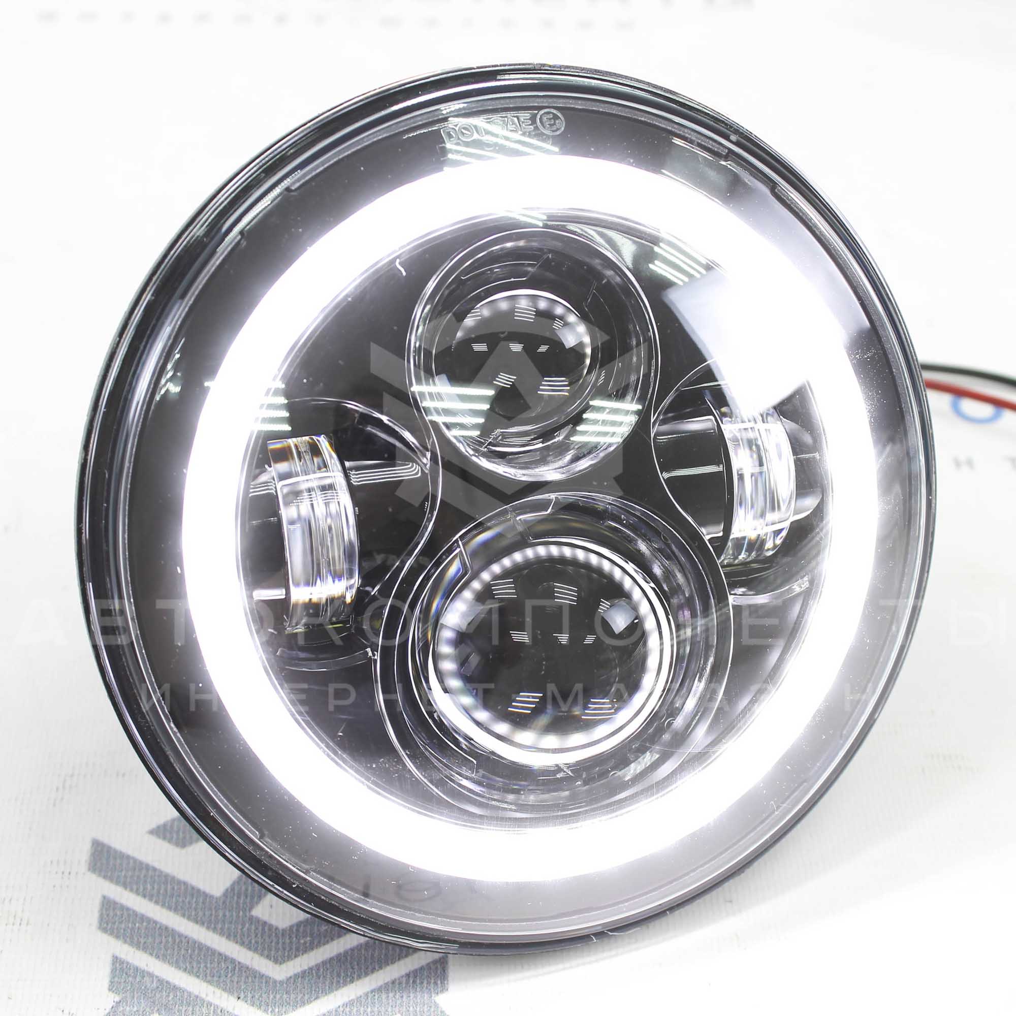 Светодиодные фары 40W Лада Нива 4х4, ВАЗ 2101-2102 (S-002)