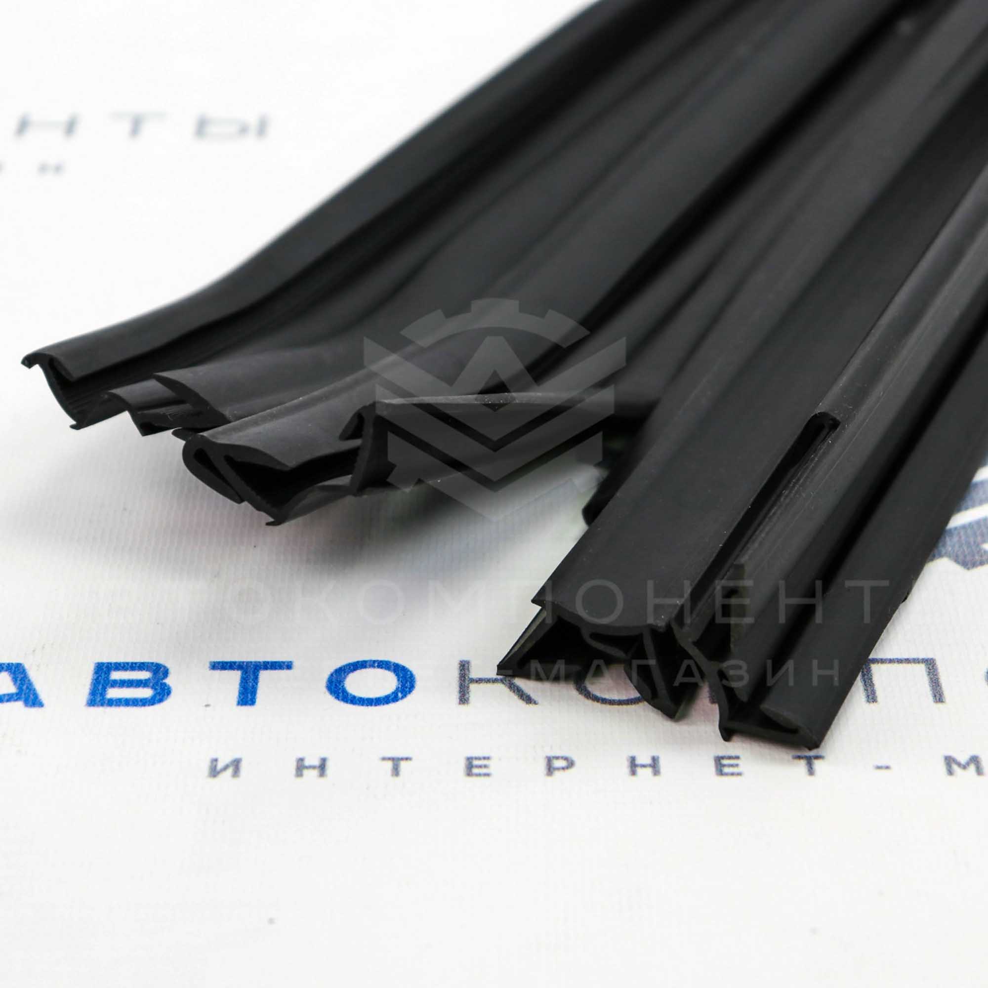 П-образные уплотнители опускных стекол Лада Калина, Калина 2, Гранта