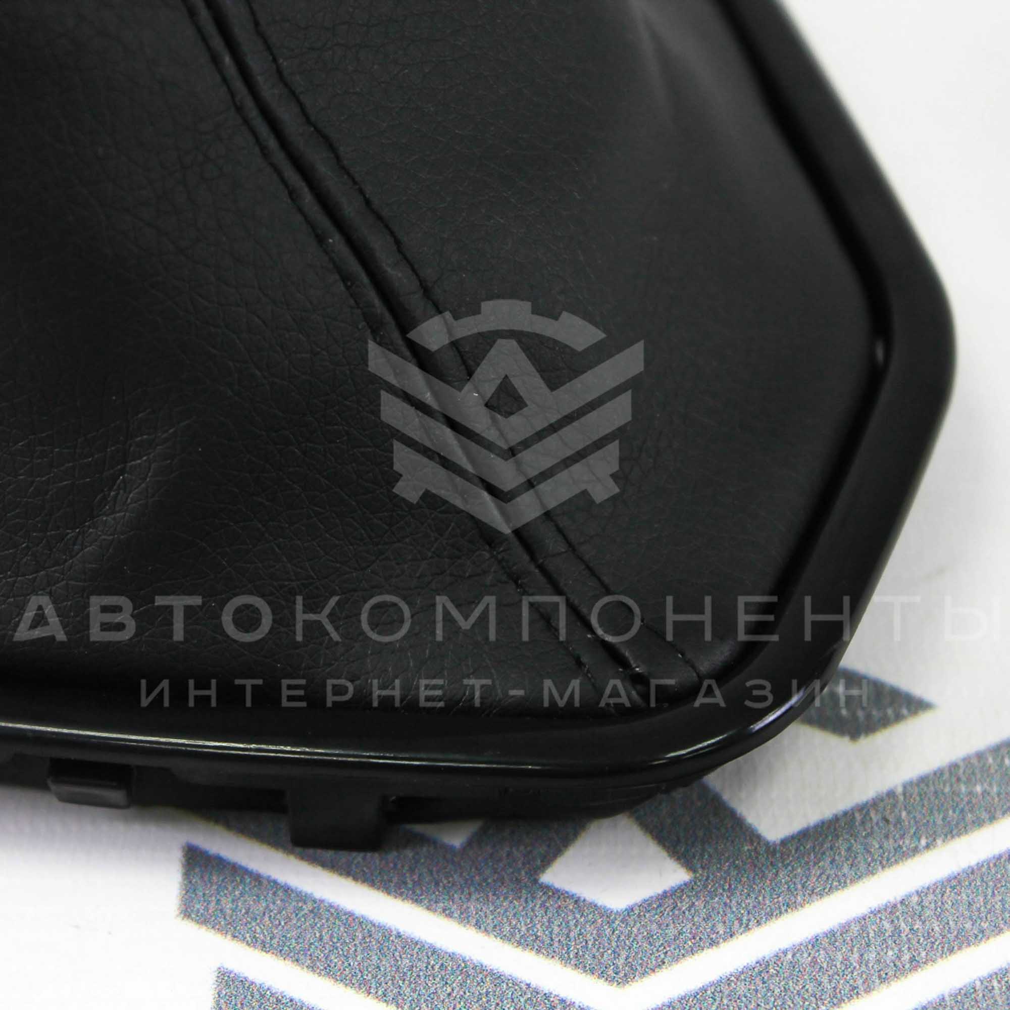 Кожух КПП Лада Приора 2 (черный лак)