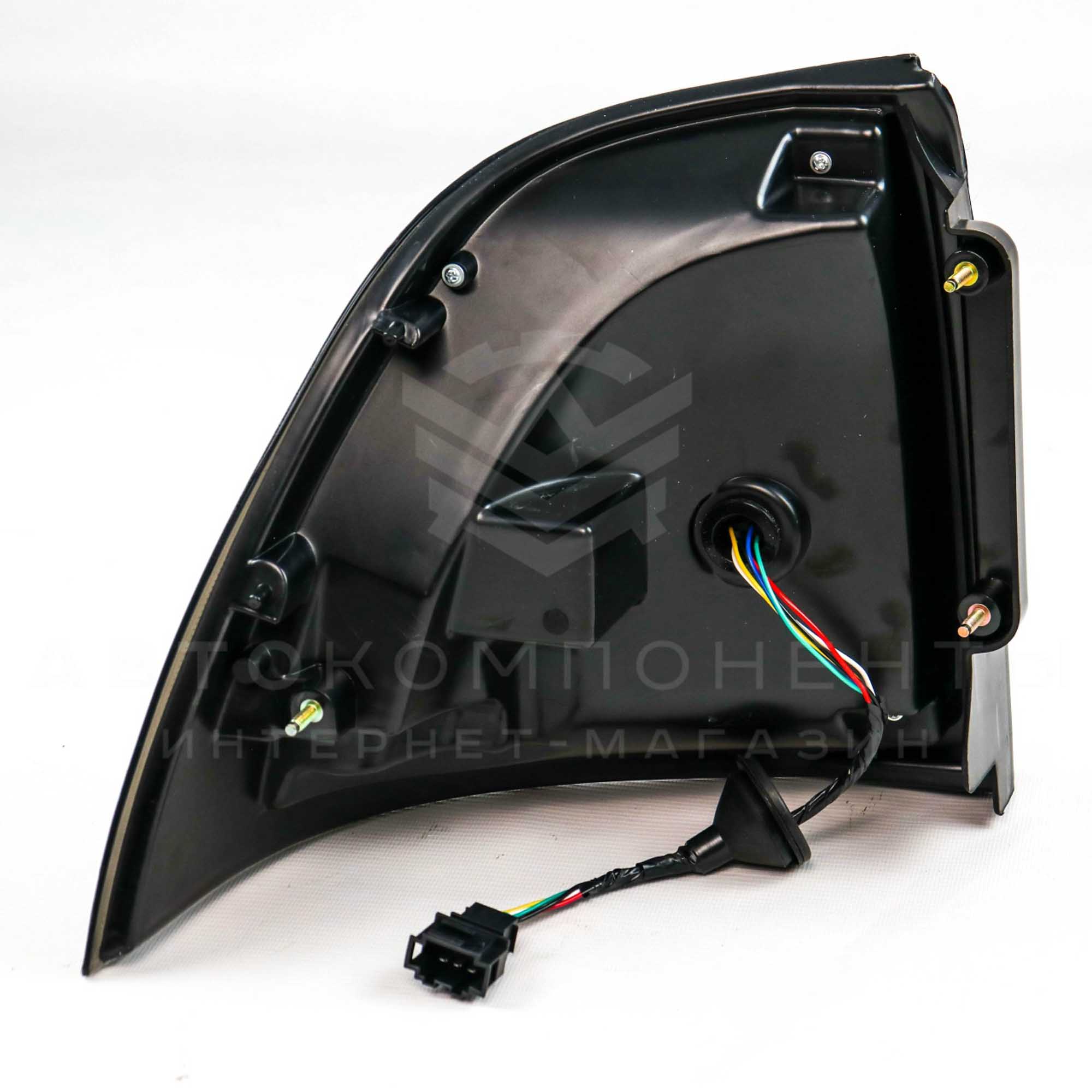 Светодиодные фонари Лада Приора в стиле Mustang (тонированные)