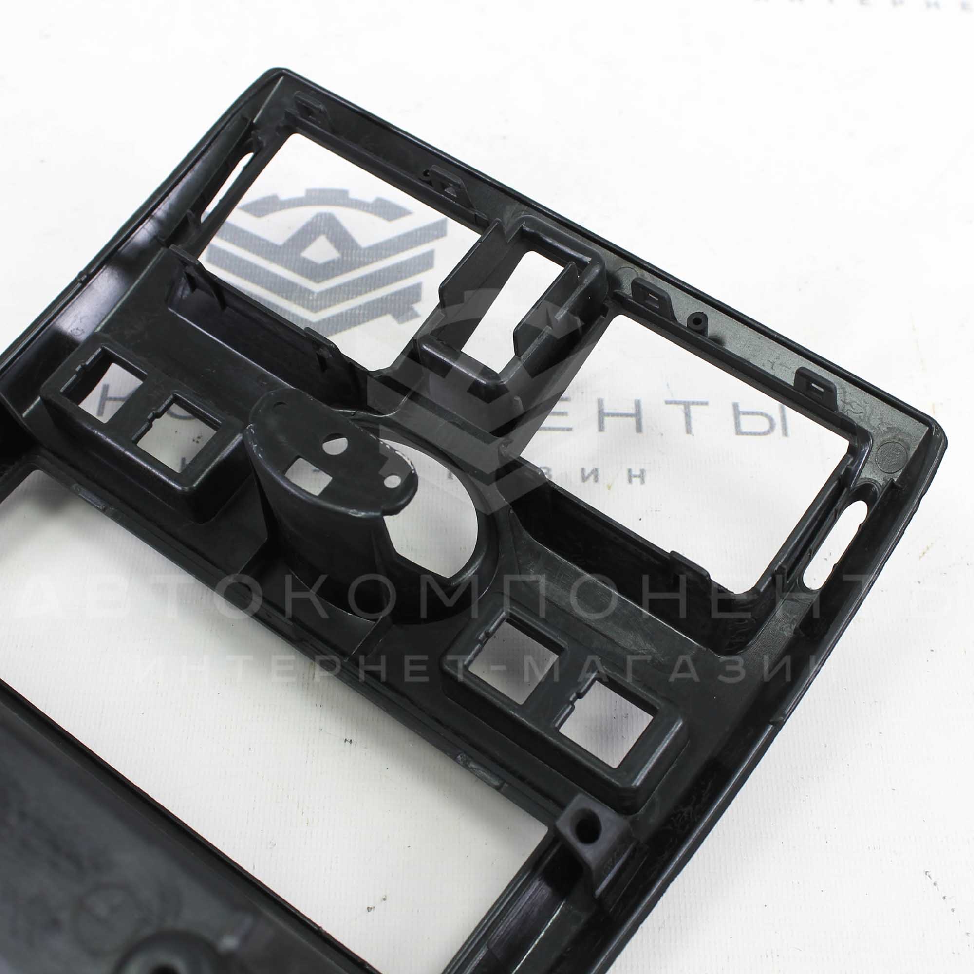 Центральная консоль 1din Лада Приора (черный мат)