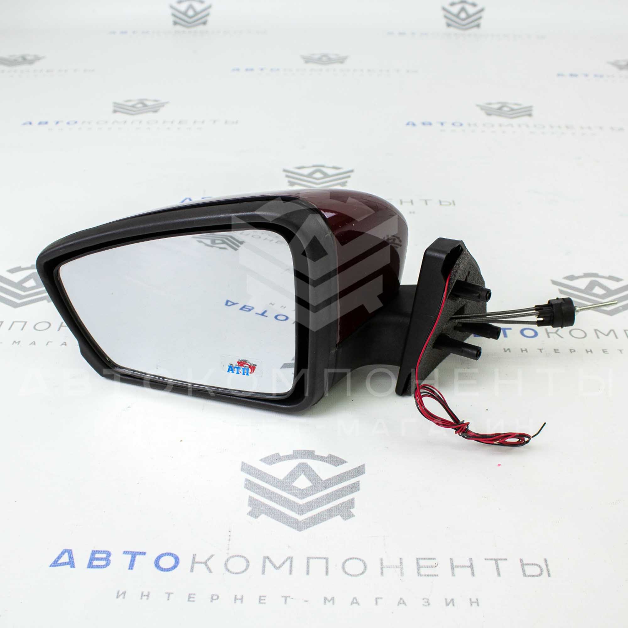 Механические зеркала ВАЗ 2108-2115 "АТП" с бегающим повторителем Sal-Man в цвет кузова