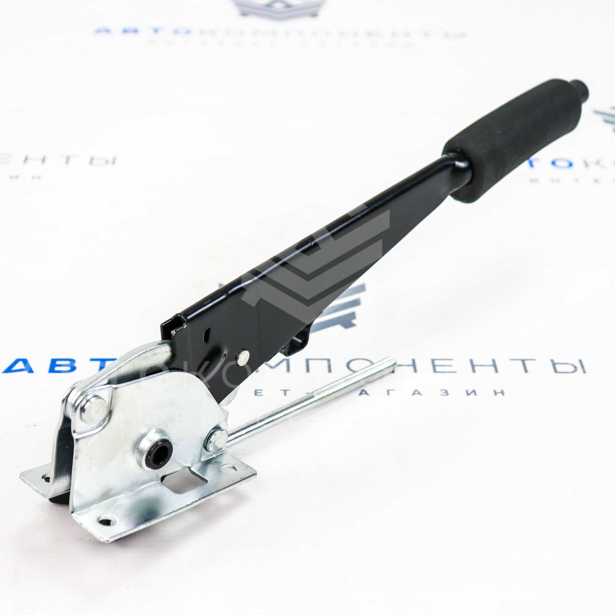 Рычаг привода ручного тормоза (ручник) "АвтоВАЗ" (с тягой в сборе) ВАЗ 2110-2112, Приора
