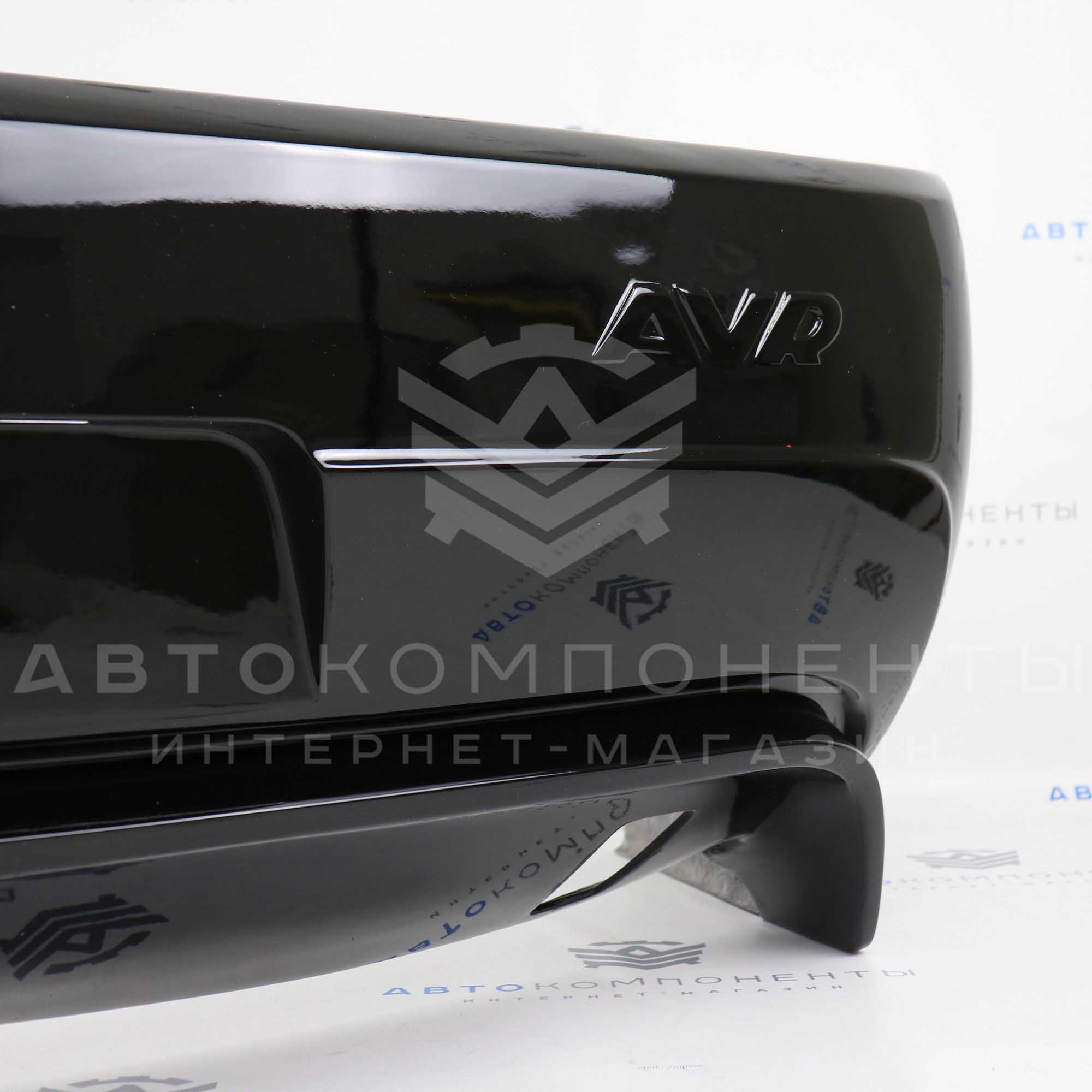 Задний бампер ВАЗ 2112 "AVR" в цвет кузова