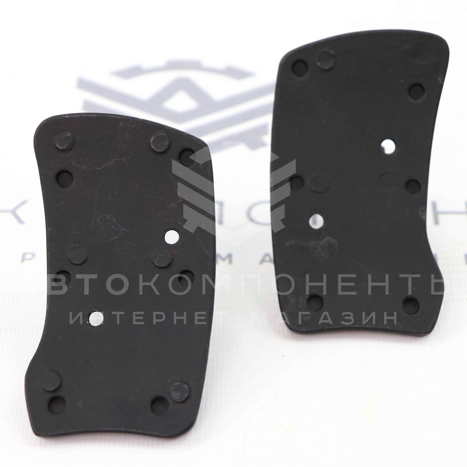 Накладки на педали "MOMO" Match (черные)