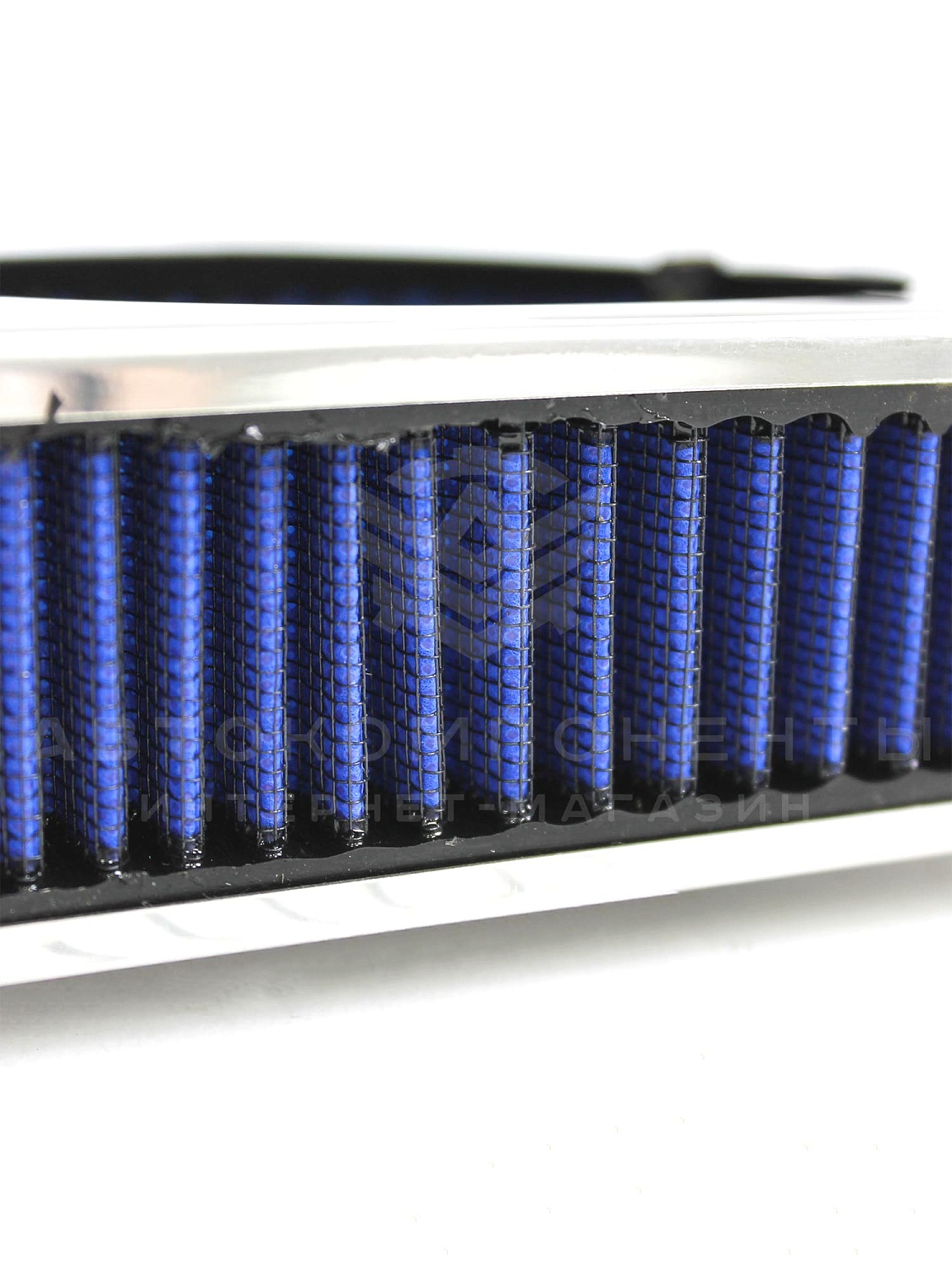 Воздушный фильтр (синий) нулевого сопротивления (нулевик) ВАЗ 2101-2107, 2108-21099, 2110-2112, 2113-2115, Нива 4х4 (карбюратор)