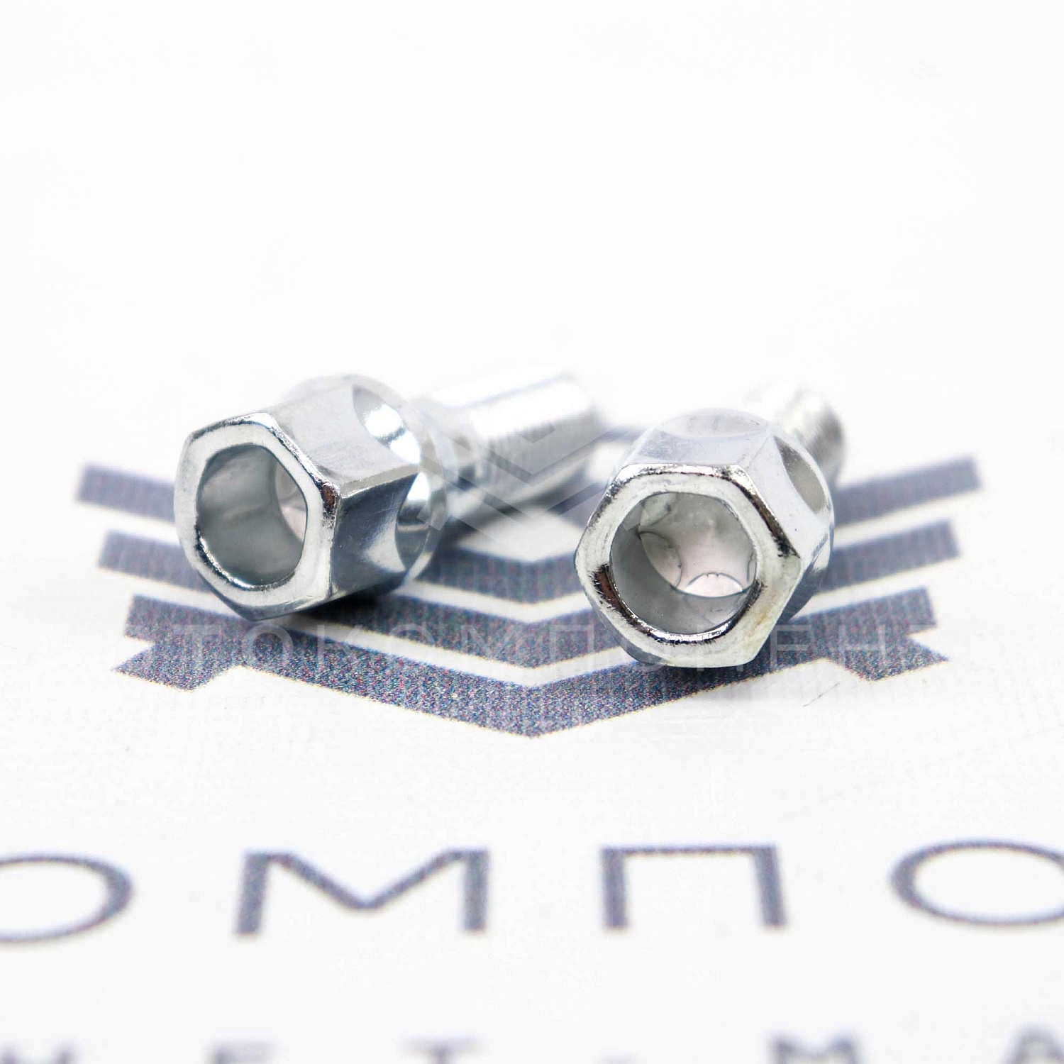 Болты колесные М12*1,25 для штампованных дисков ВАЗ (ключ 17, конус, хром) (072093 L)