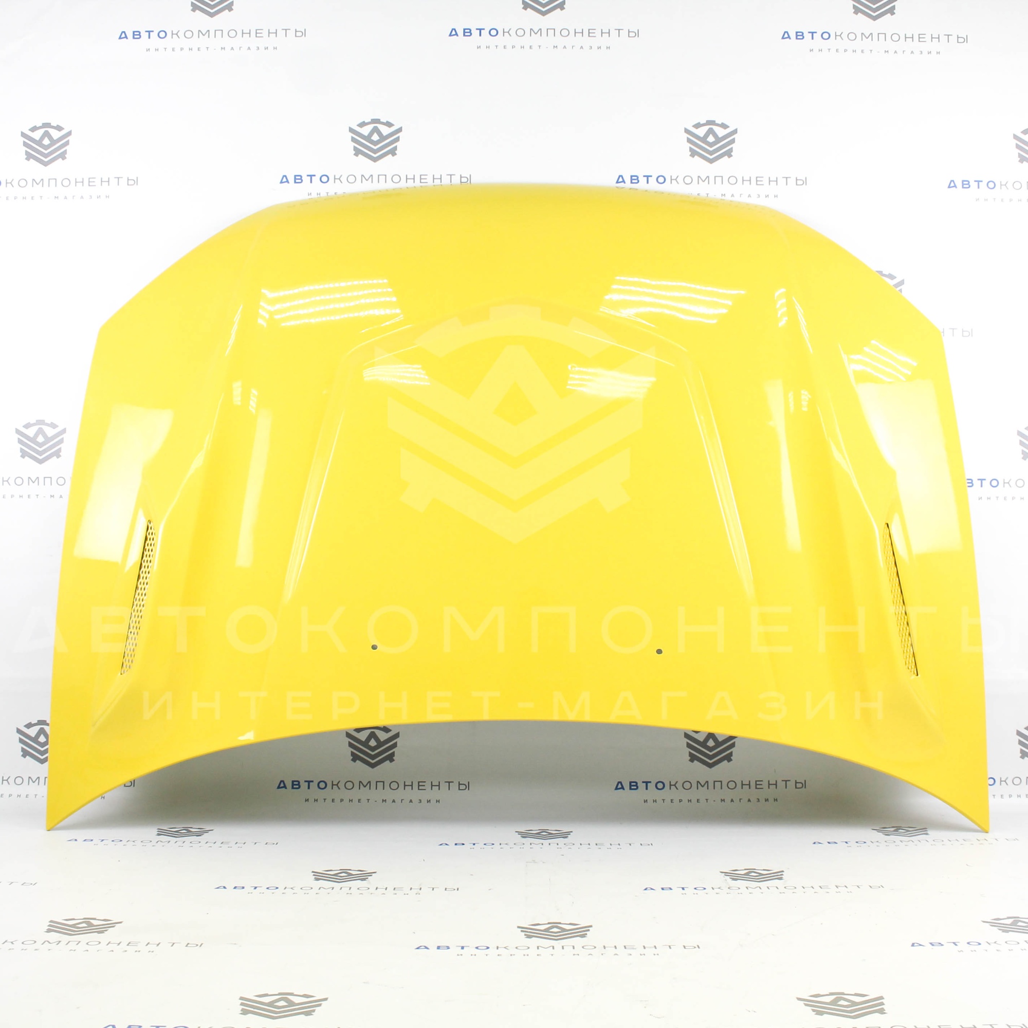 Стеклопластиковый капот "Я РОБОТ" Лада Калина в цвет кузова