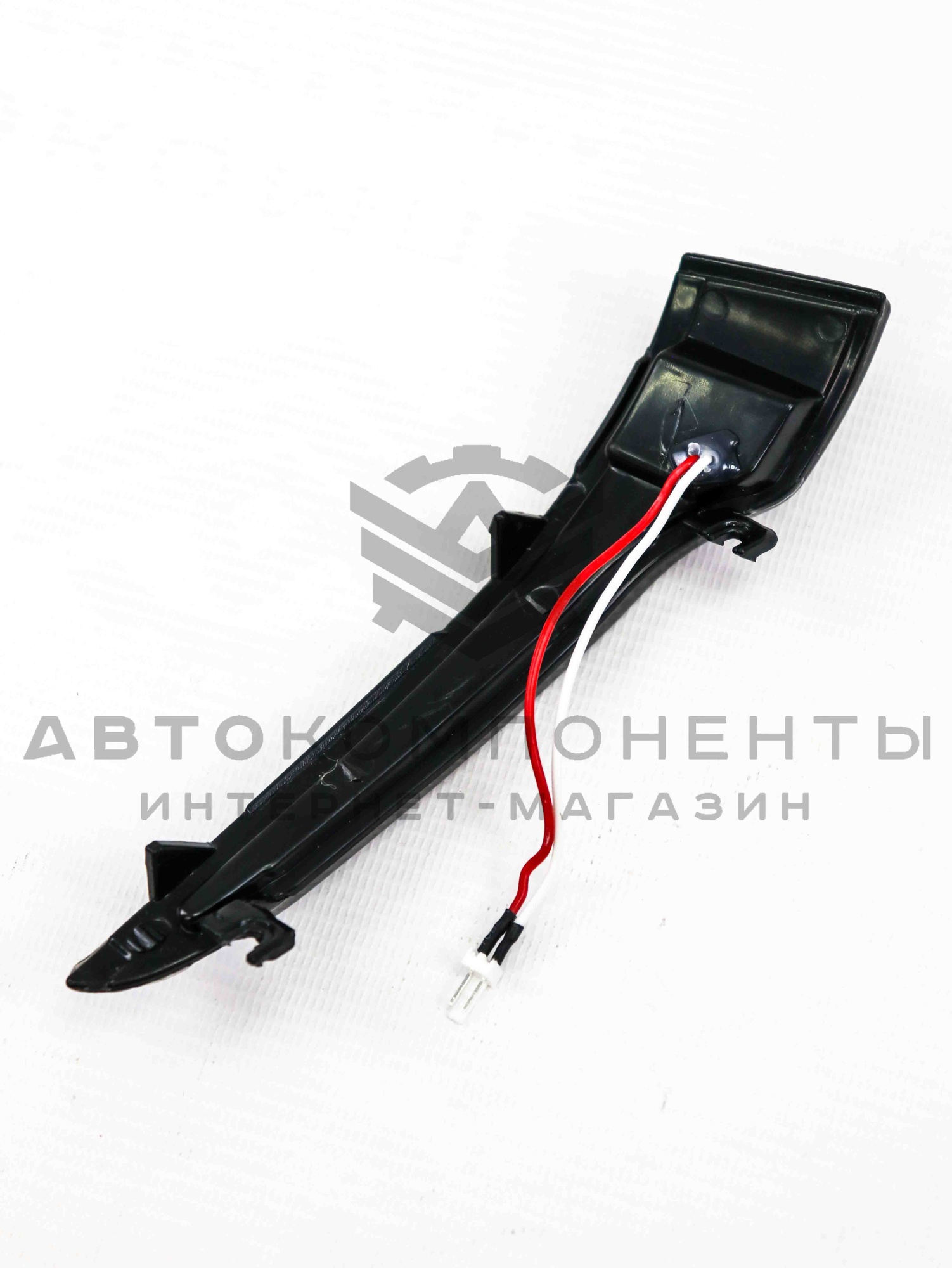 Повторители зеркал с бегающим поворотником "Плазма" (тонированные) Лада Гранта, Калина 2