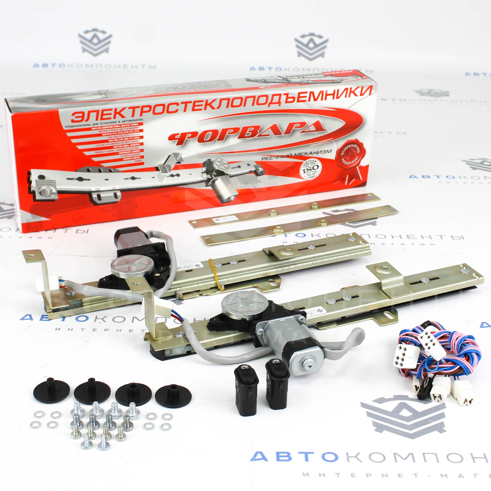 Электростеклоподъемники "ФОРВАРД" Лада Нива 4х4